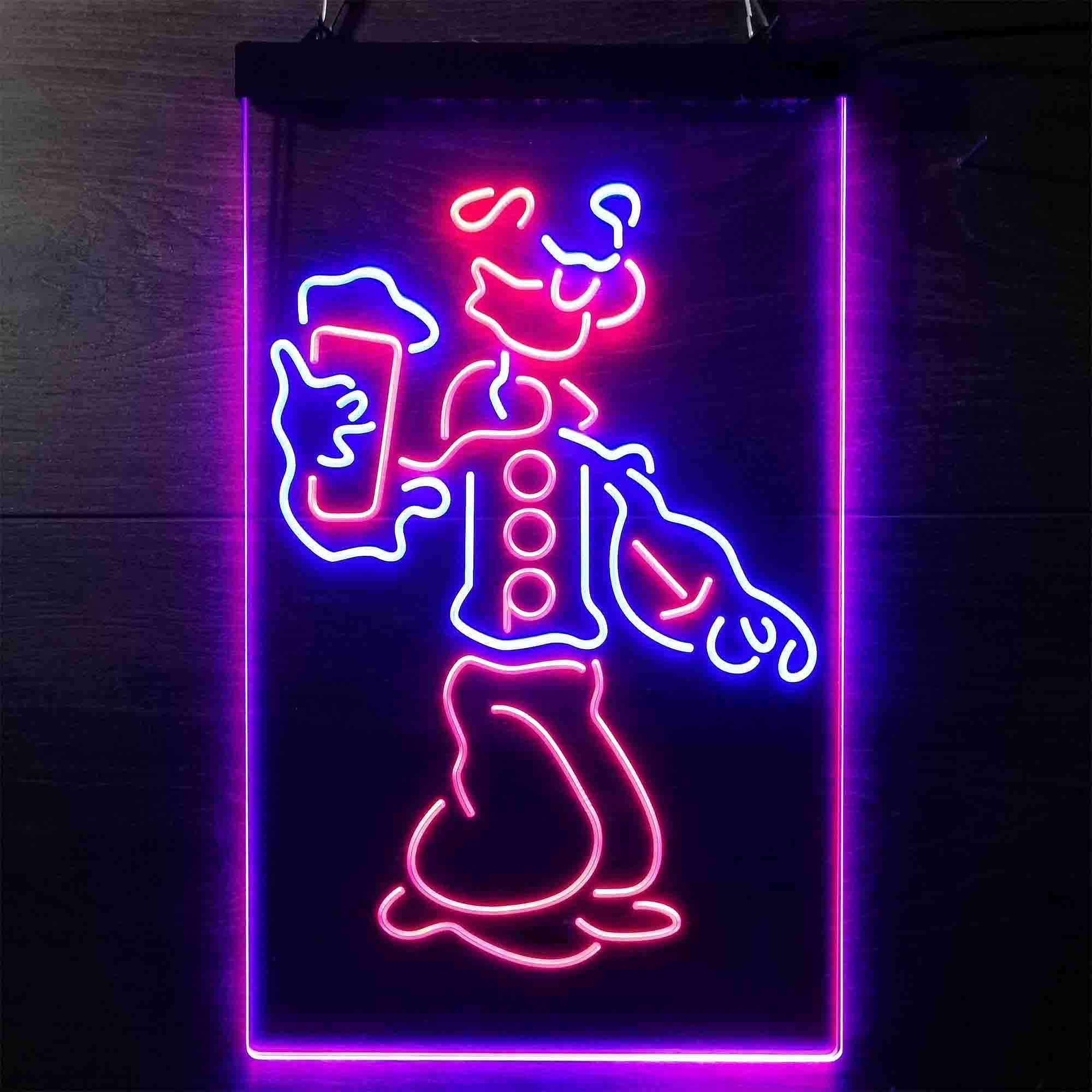 Popeye Cartoon Neon LED Sign