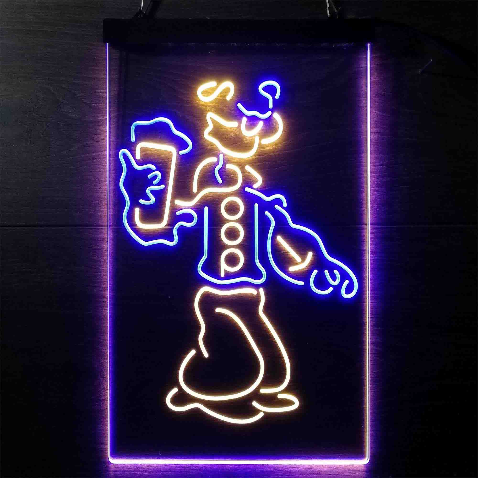 Popeye Cartoon Neon LED Sign