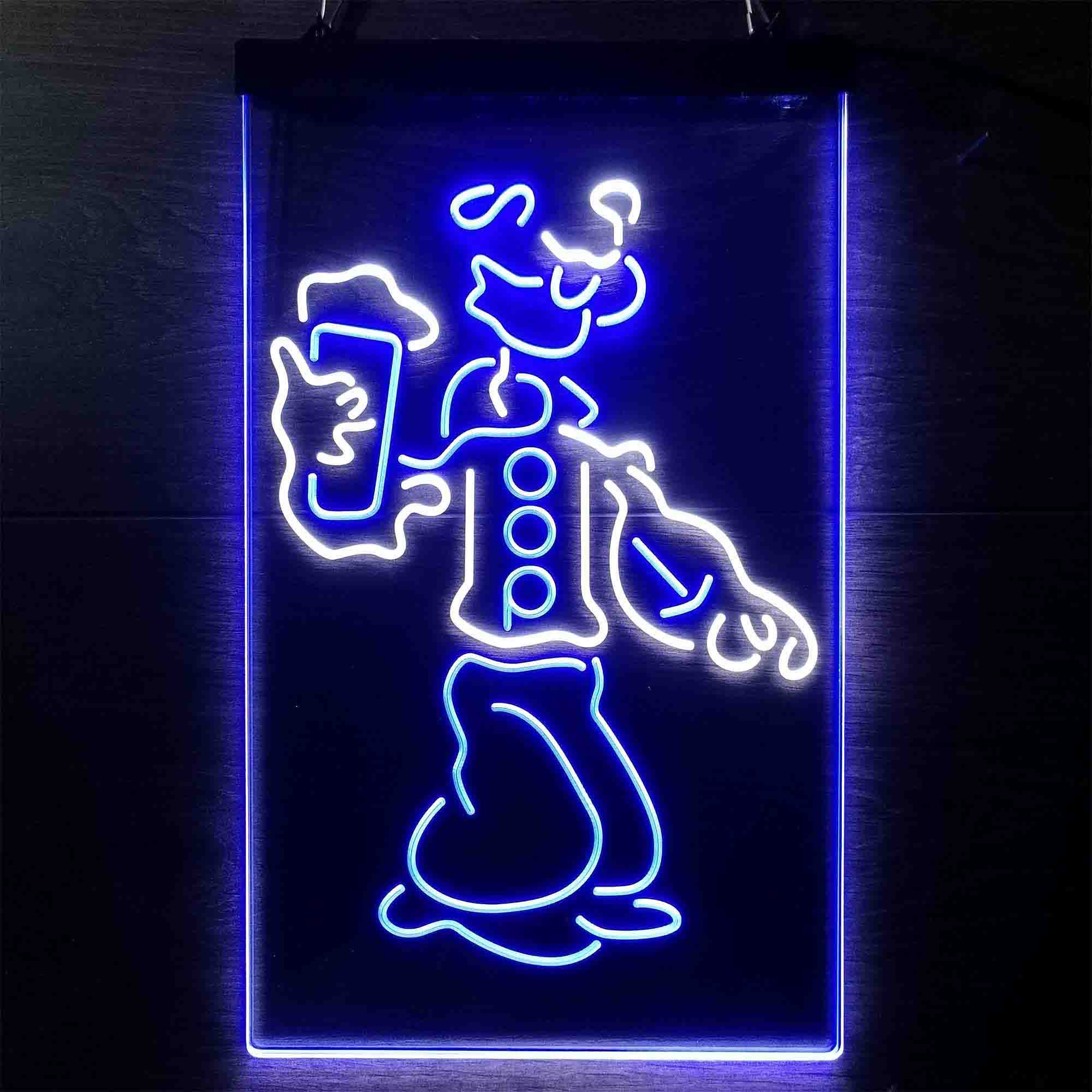 Popeye Cartoon Neon LED Sign