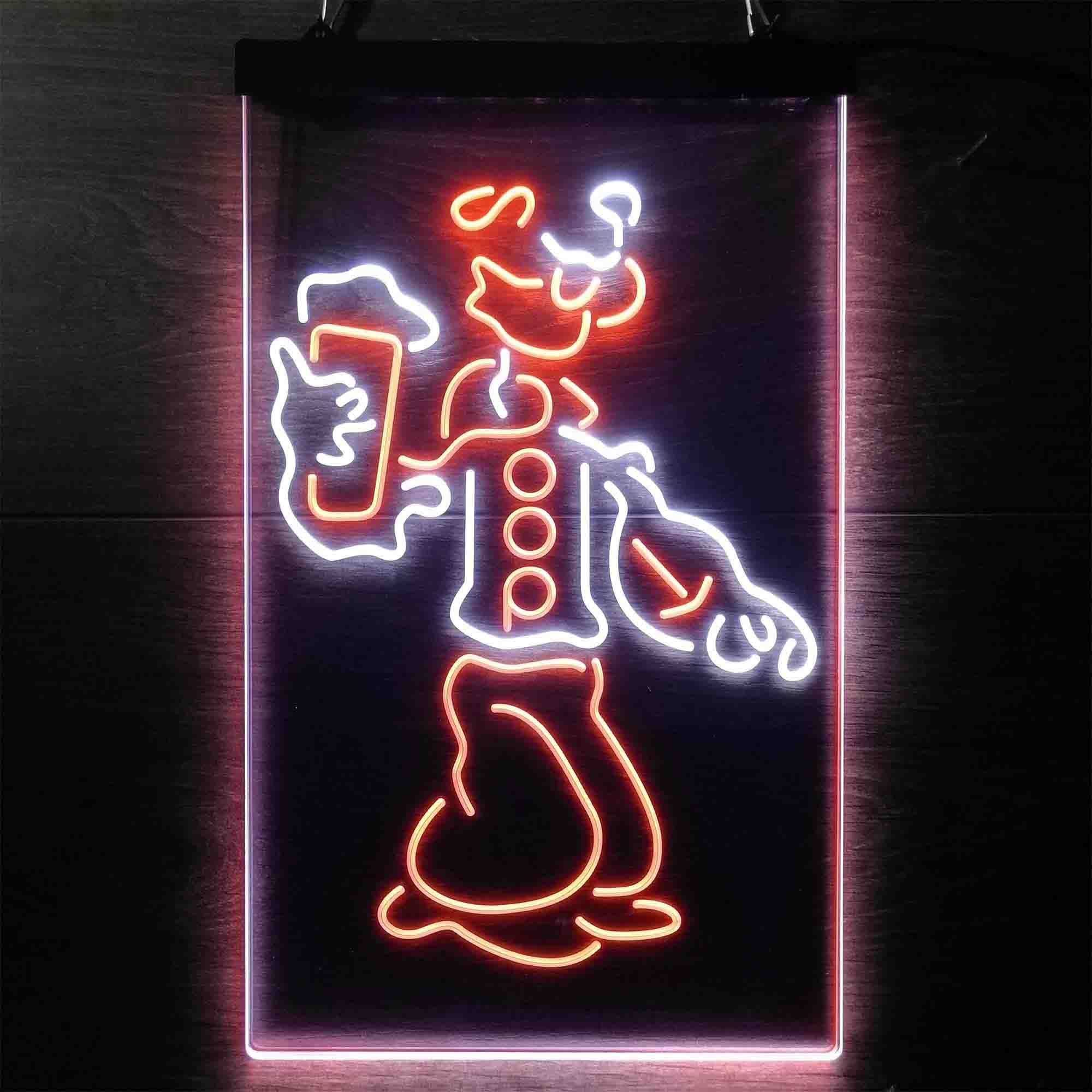 Popeye Cartoon Neon LED Sign