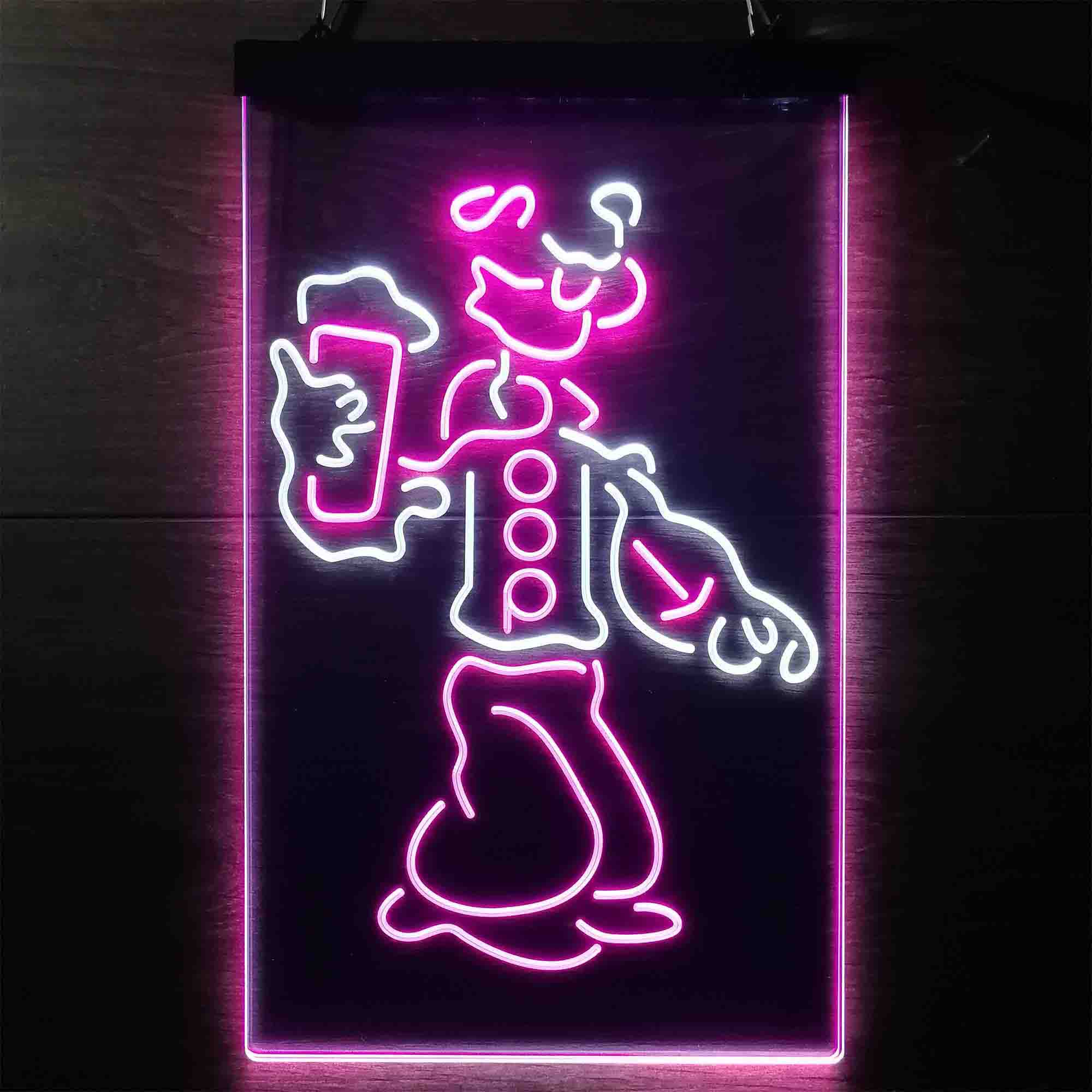 Popeye Cartoon Neon LED Sign