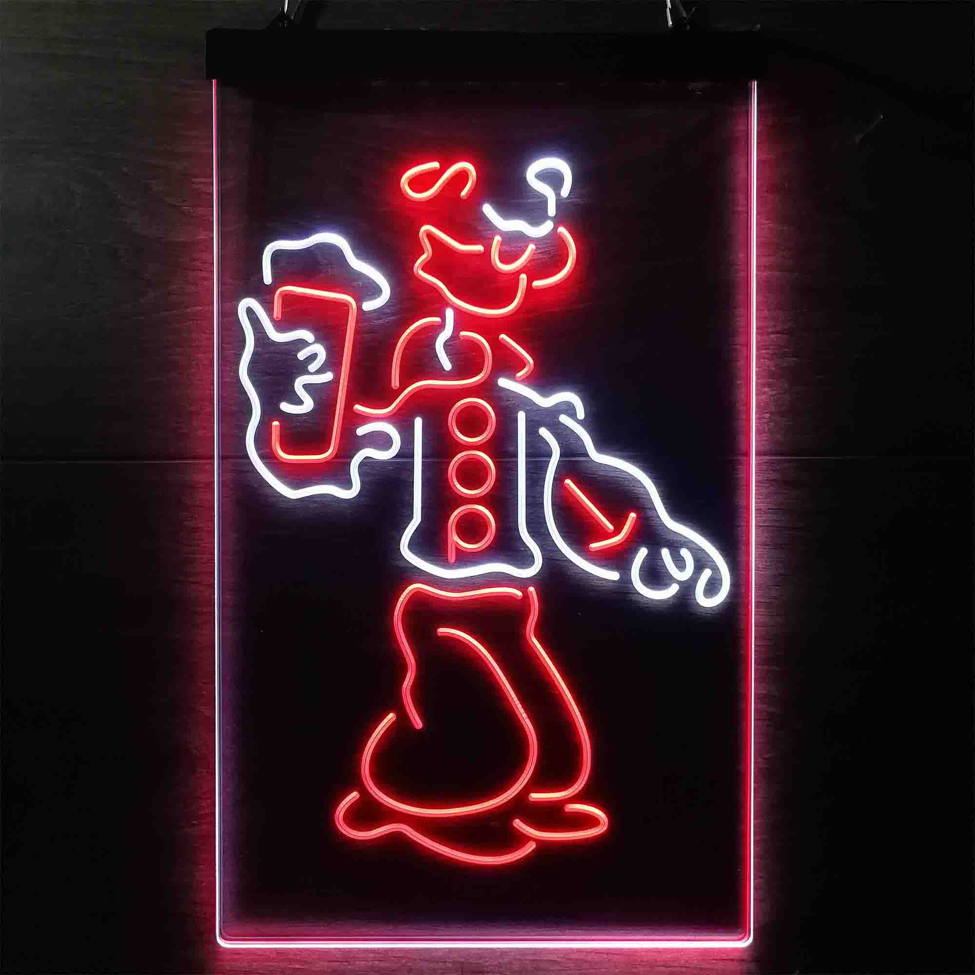 Popeye Cartoon Neon LED Sign