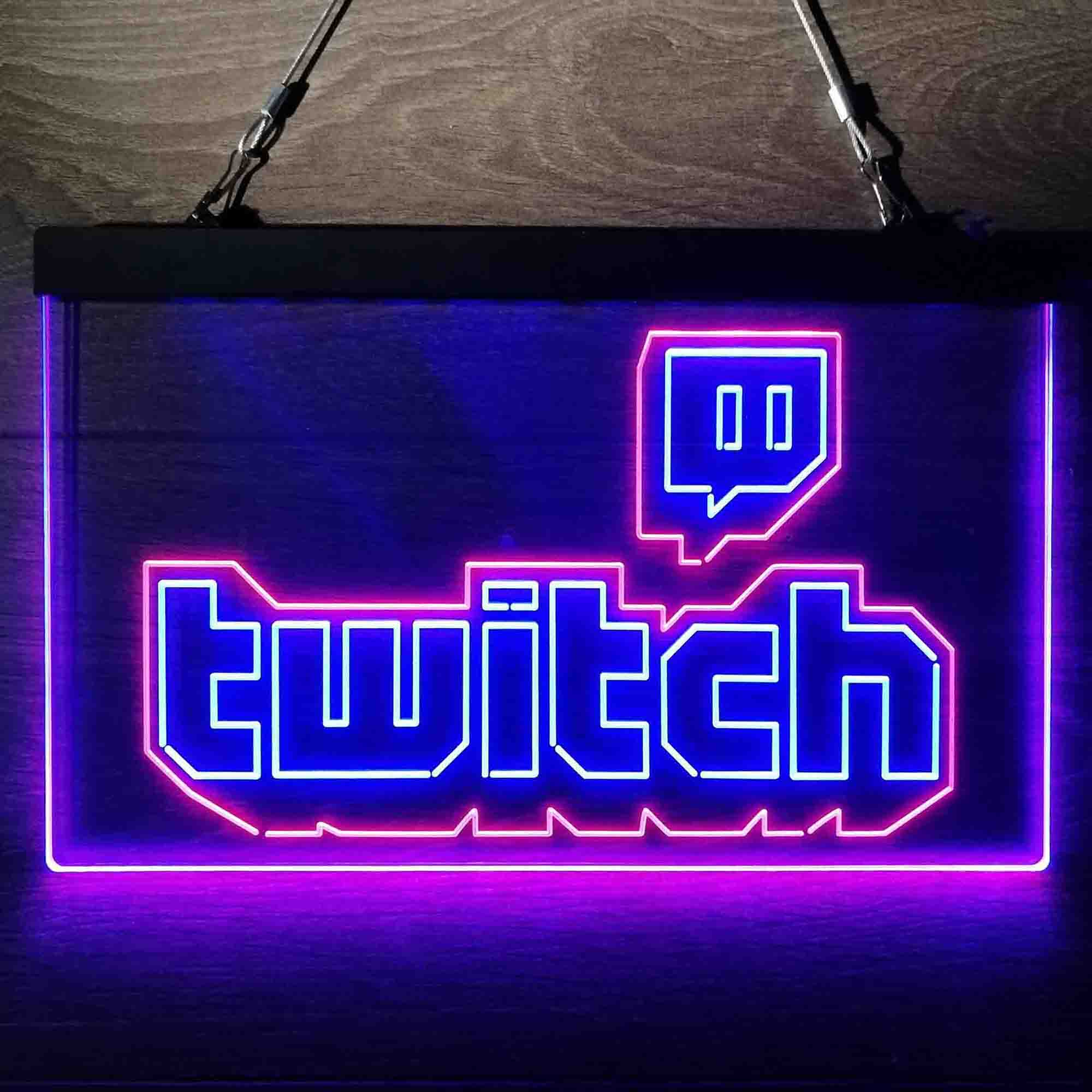 Twitch Neon LED Sign