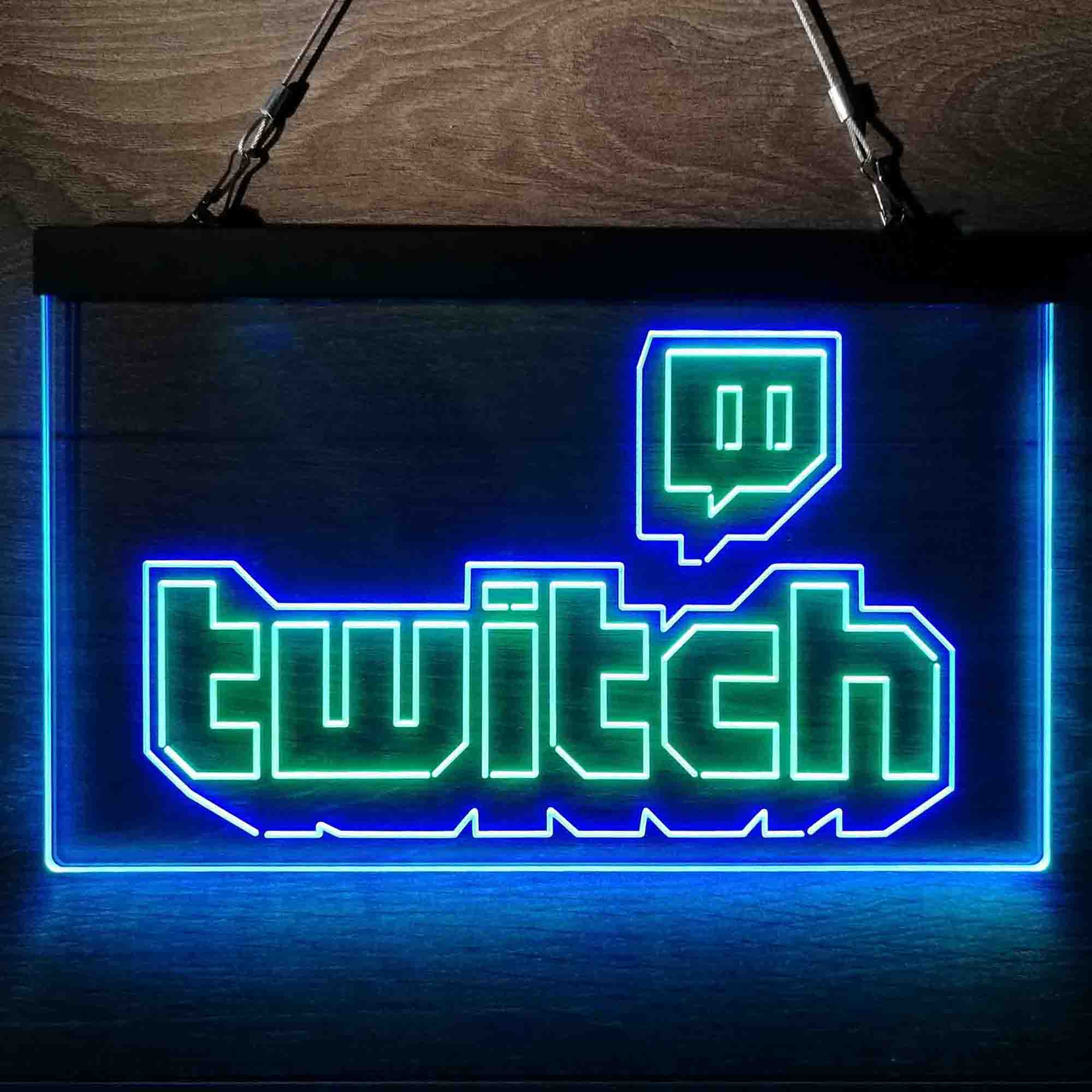 Twitch Neon LED Sign