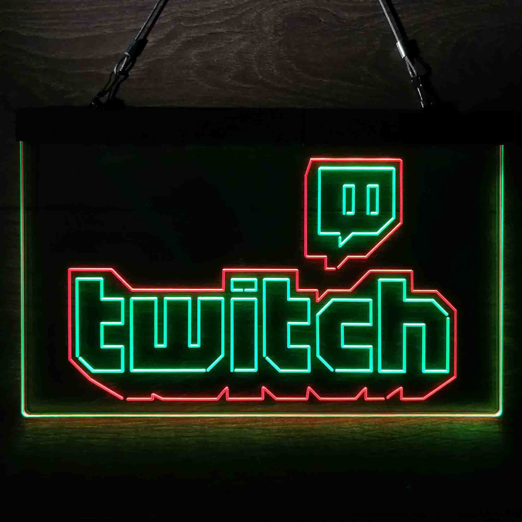 Twitch Neon LED Sign