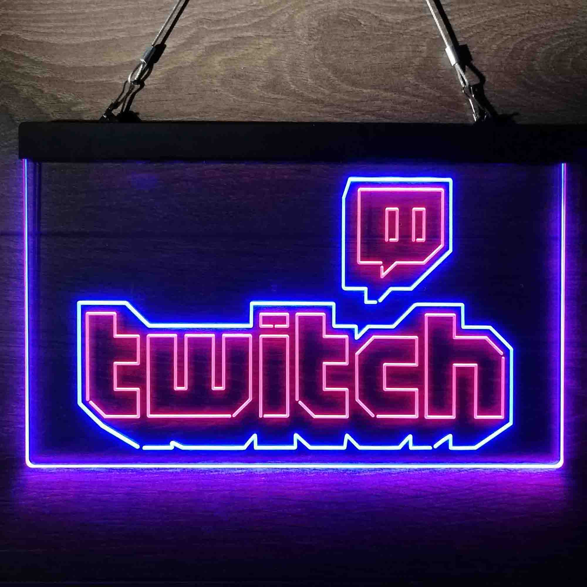 Twitch Neon LED Sign