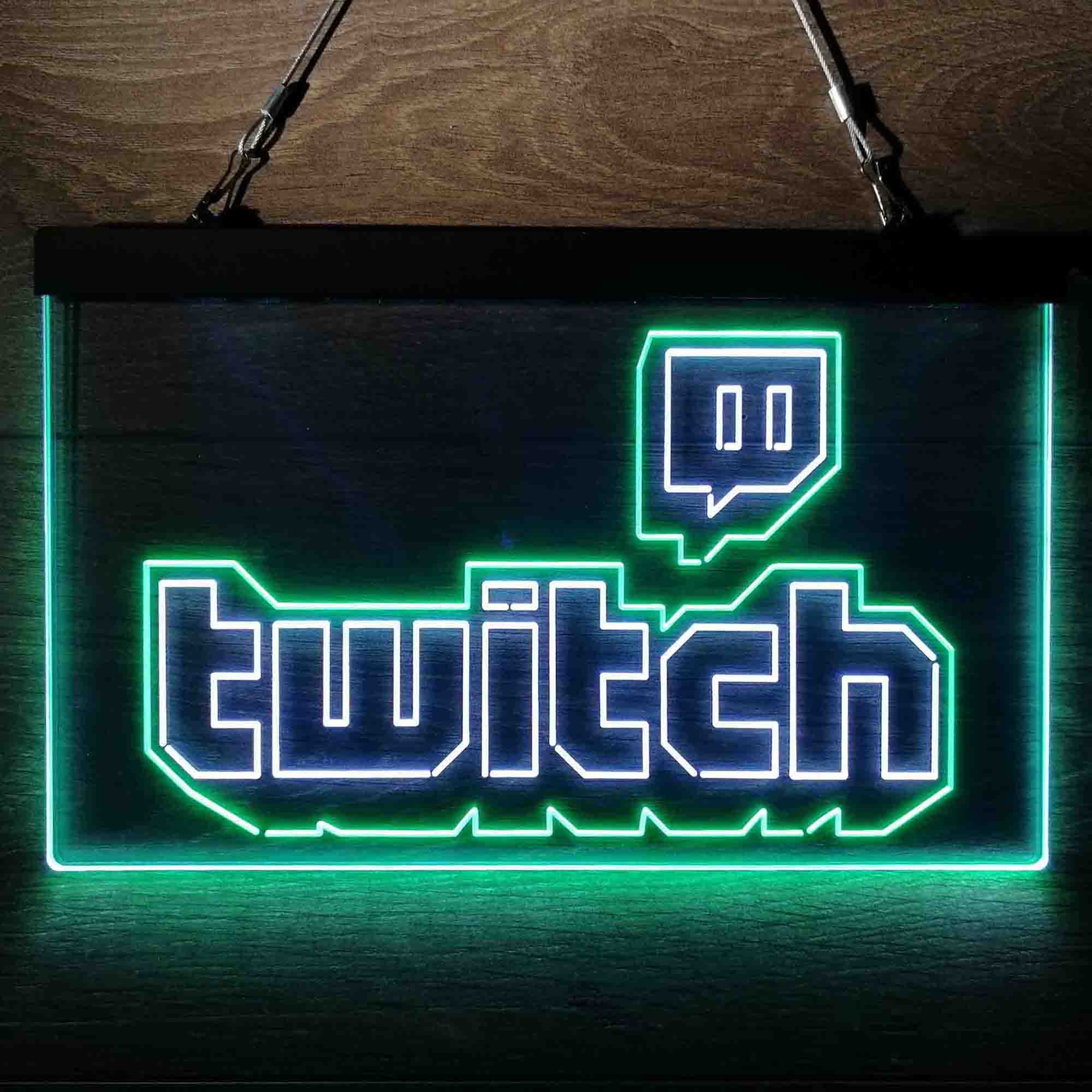 Twitch Neon LED Sign