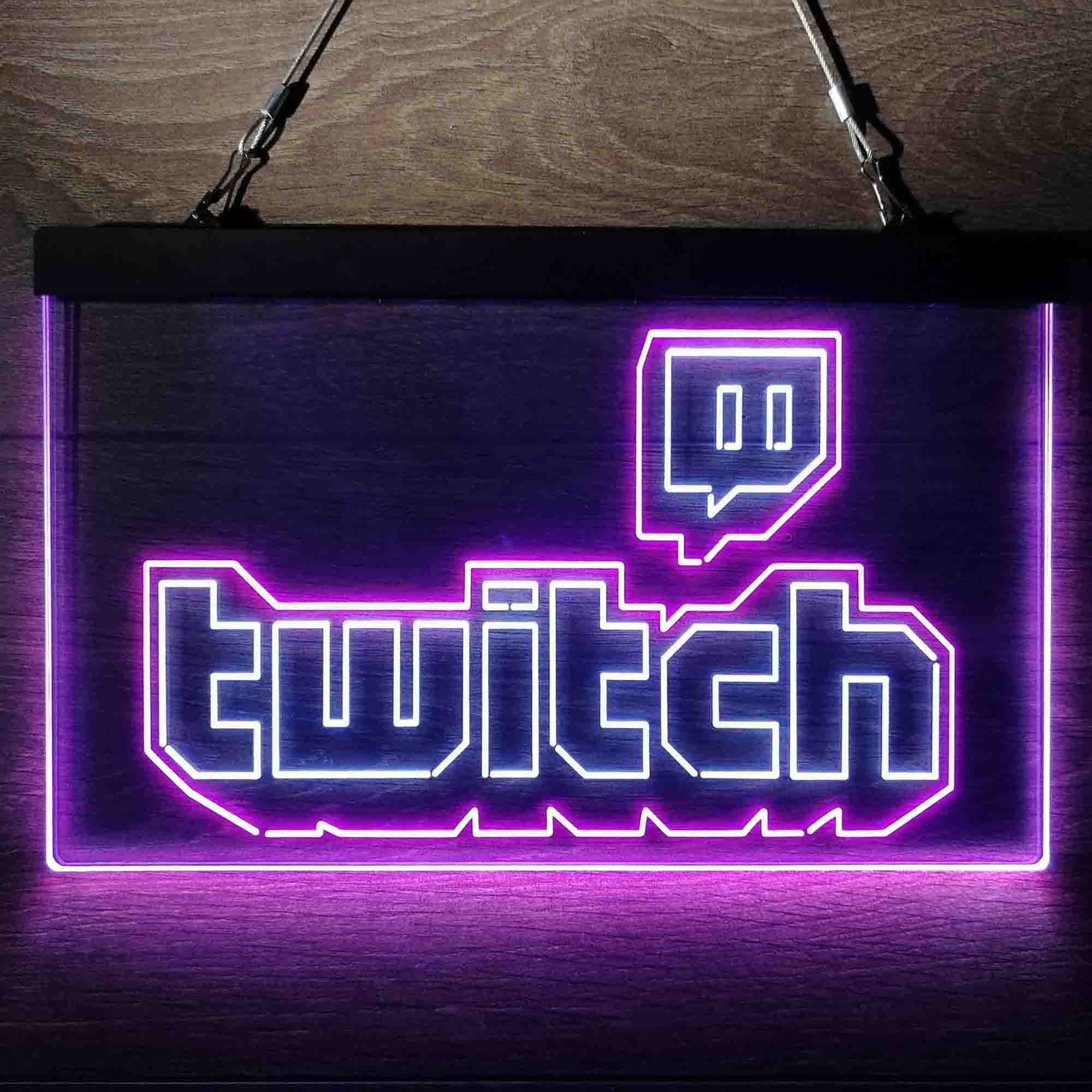 Twitch Neon LED Sign