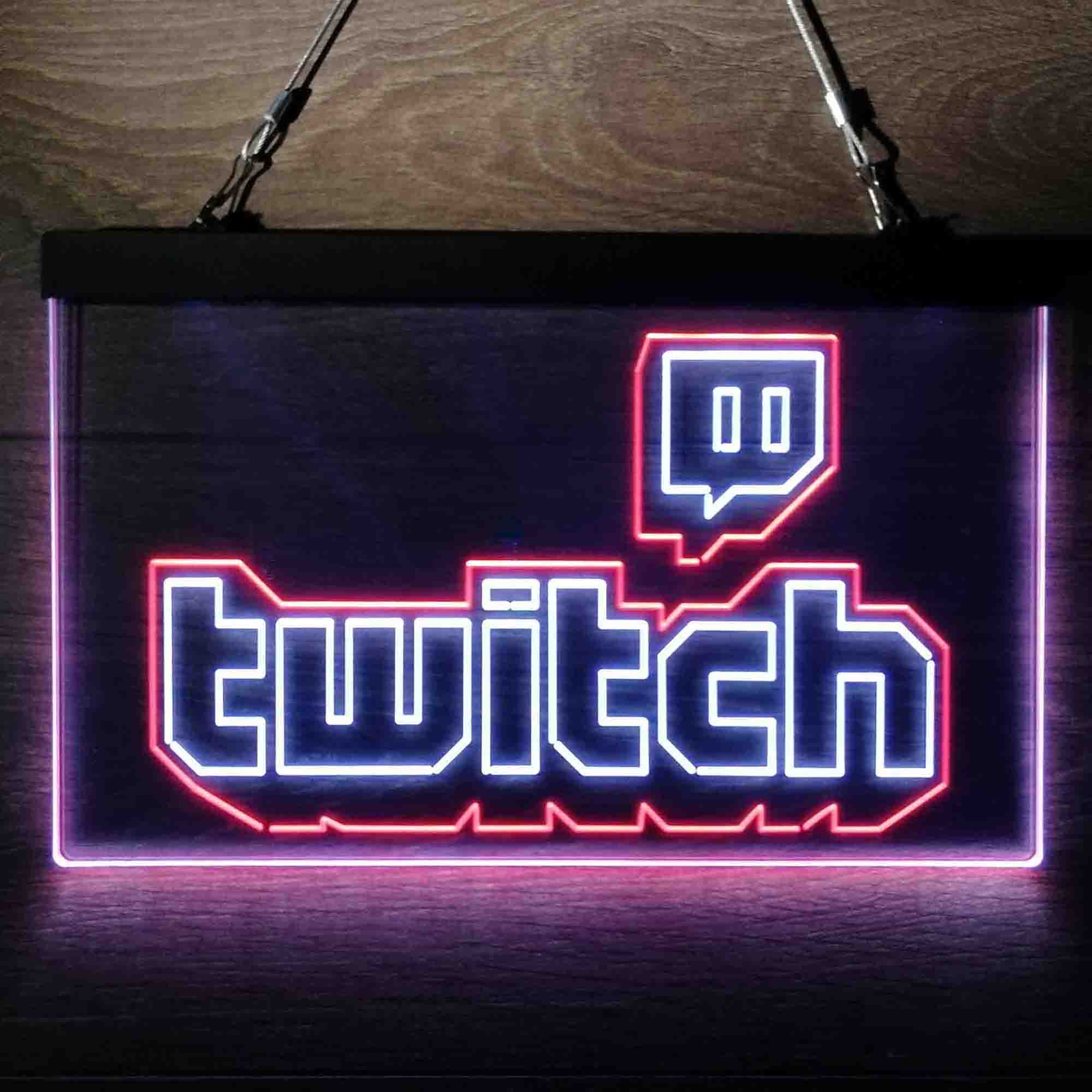 Twitch Neon LED Sign