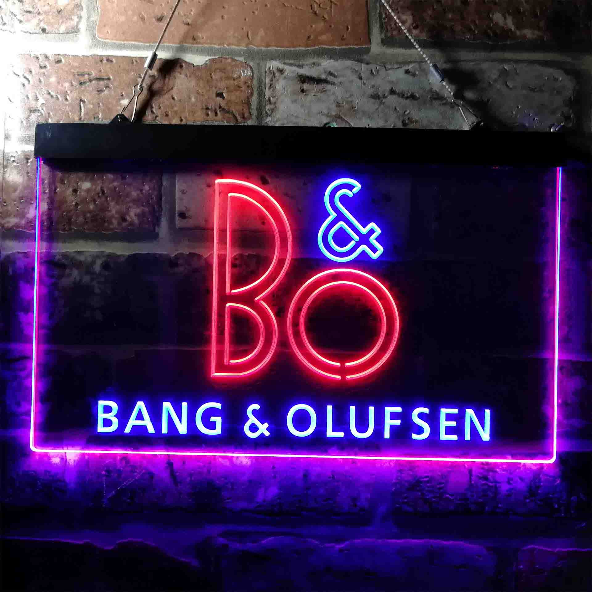 B Sign Led B&O Bang & Olufsen Neon Sign - ledlabcave