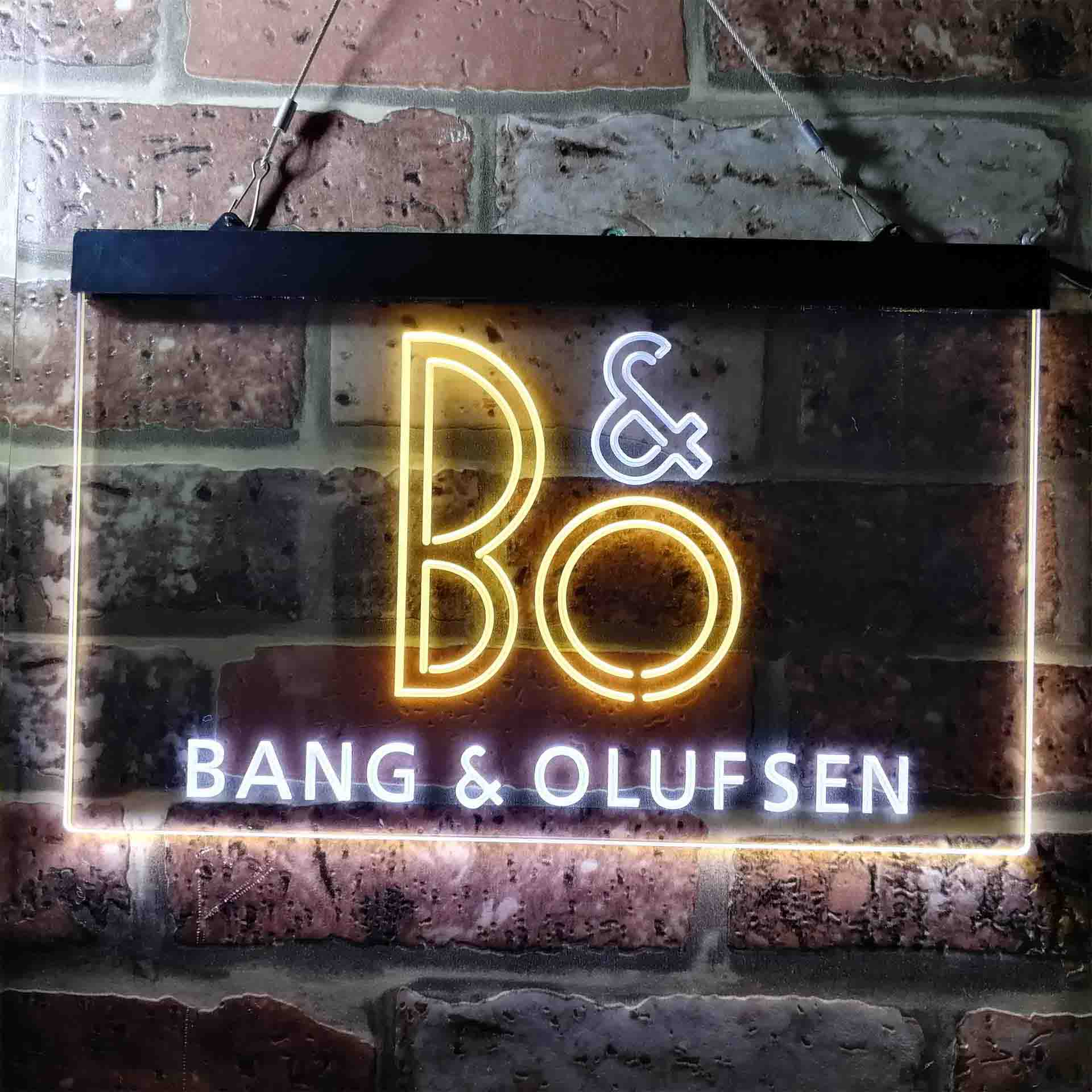 B Sign Led B&O Bang & Olufsen Neon Sign - ledlabcave