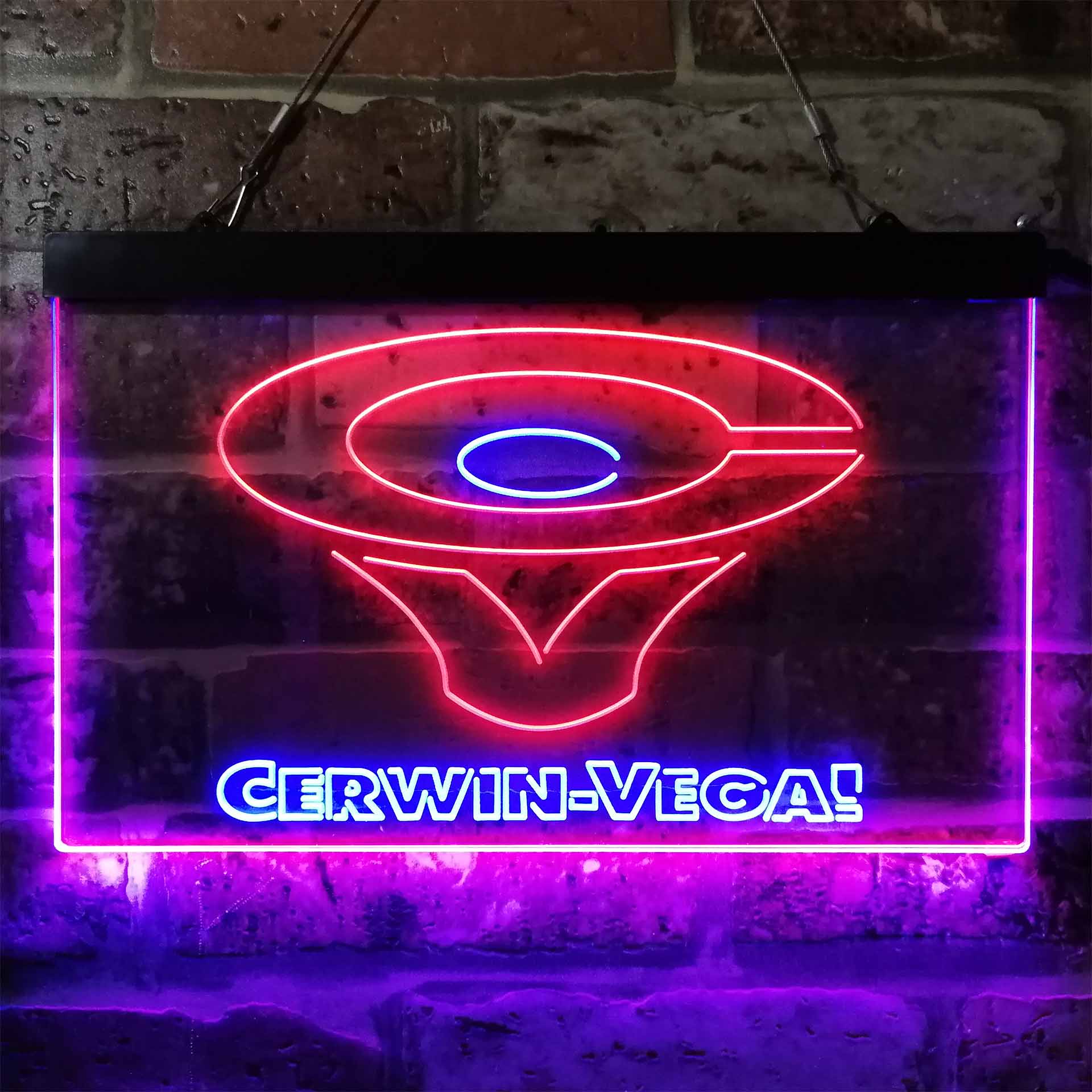 Cerwin-Vega Logo Neon LED Sign