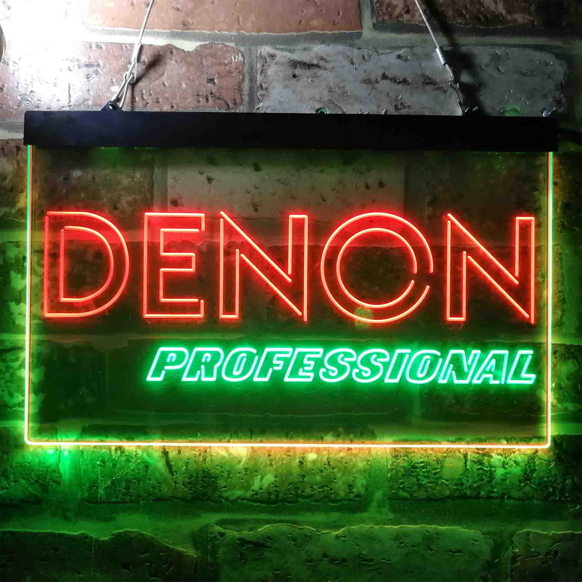 Denon Professional Logo Neon LED Sign