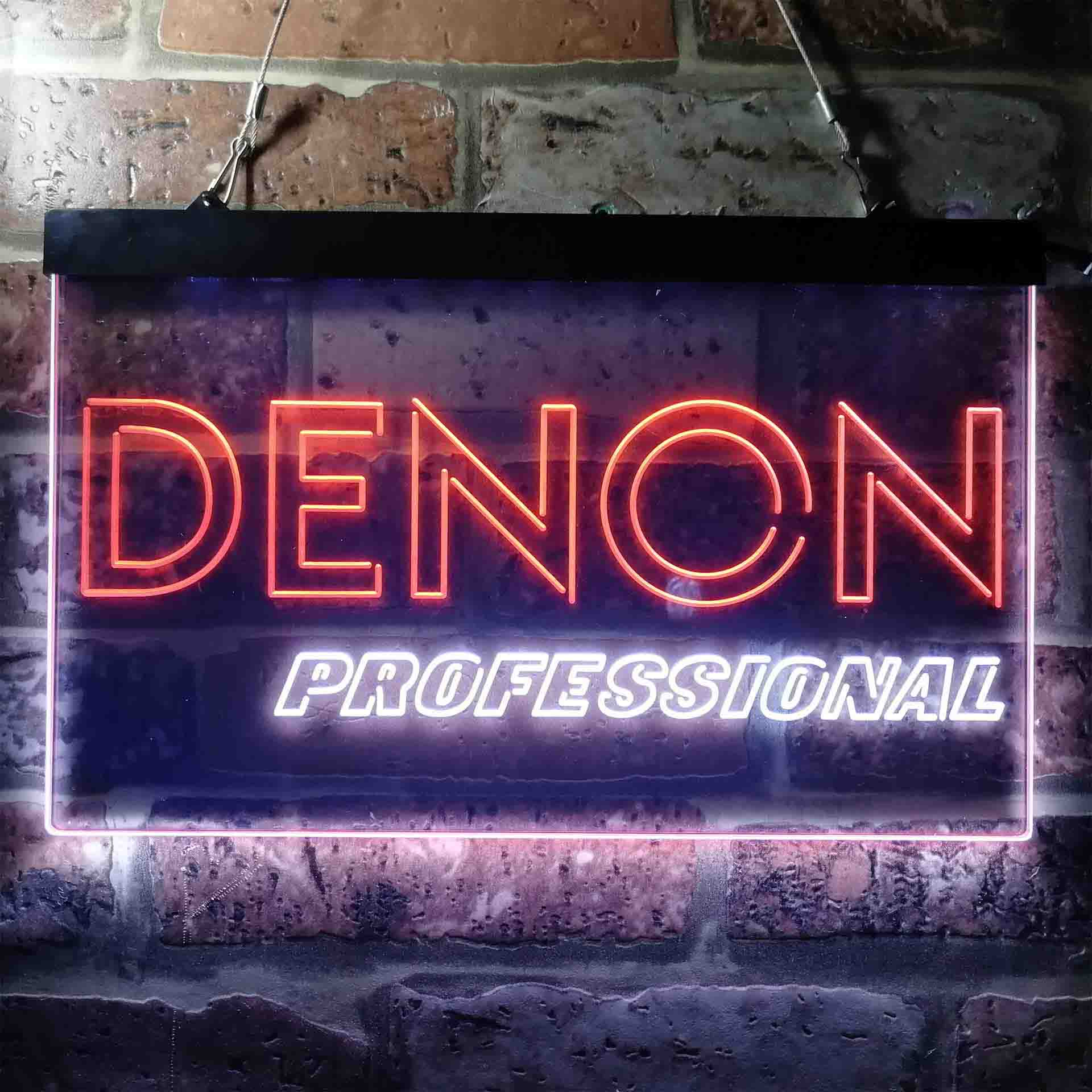 Denon Professional Logo Neon LED Sign