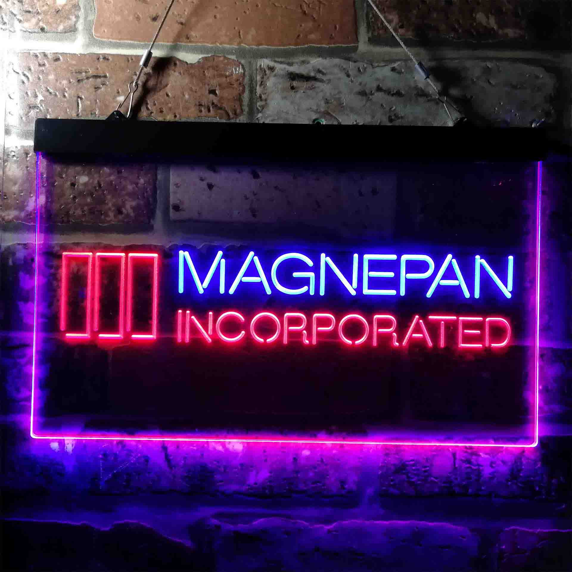 Magnepan Incorporated Logo Neon LED Sign