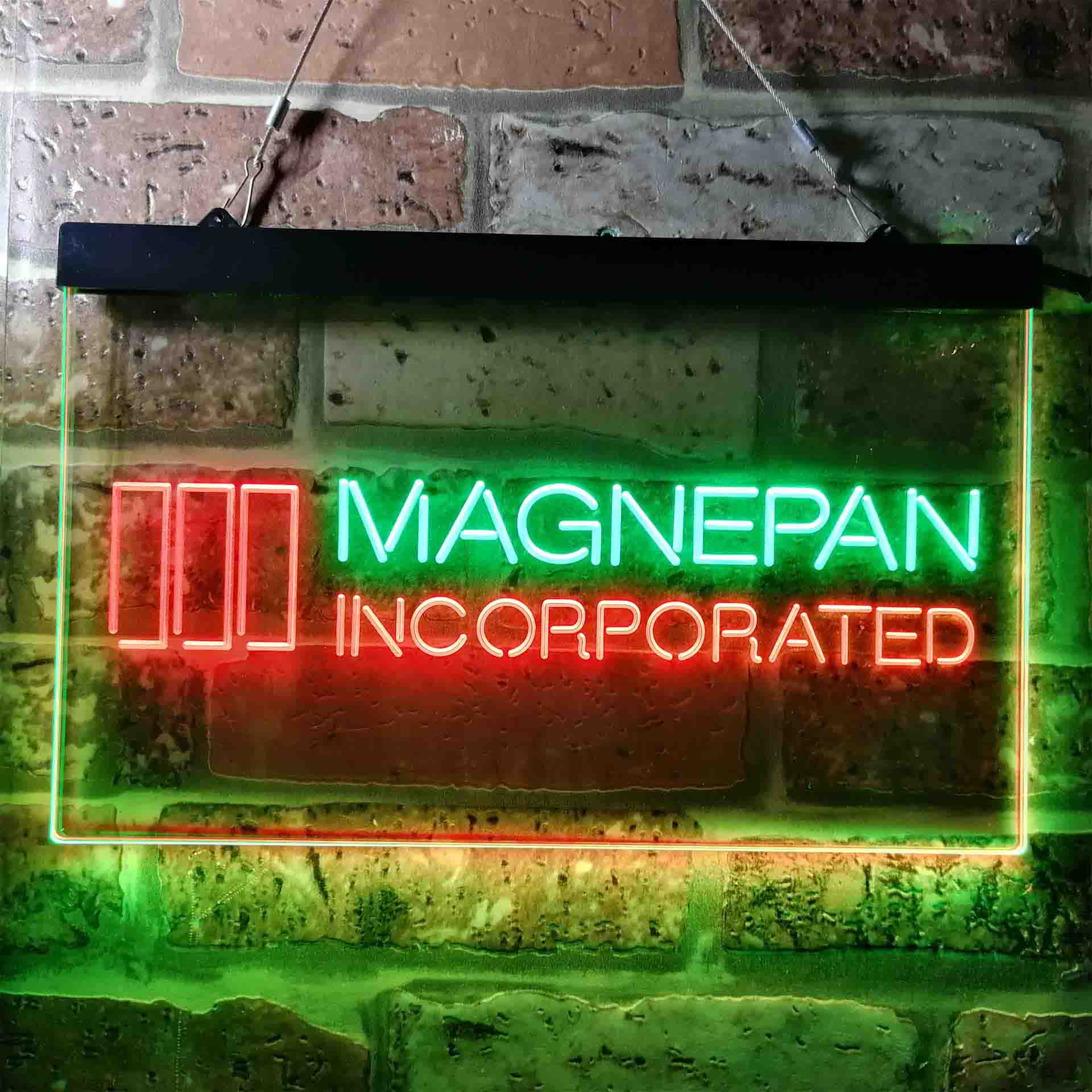 Magnepan Incorporated Logo Neon LED Sign