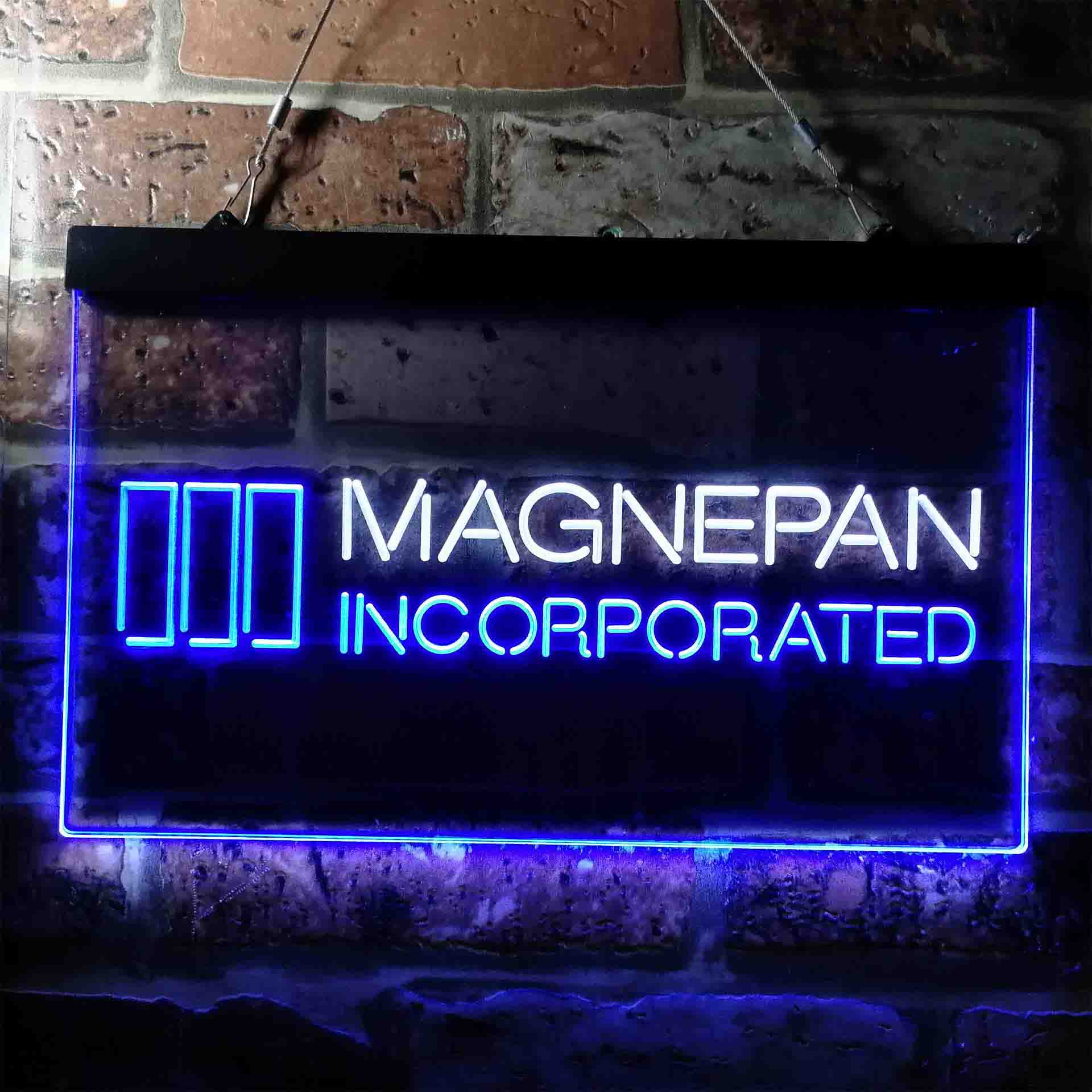 Magnepan Incorporated Logo Neon LED Sign