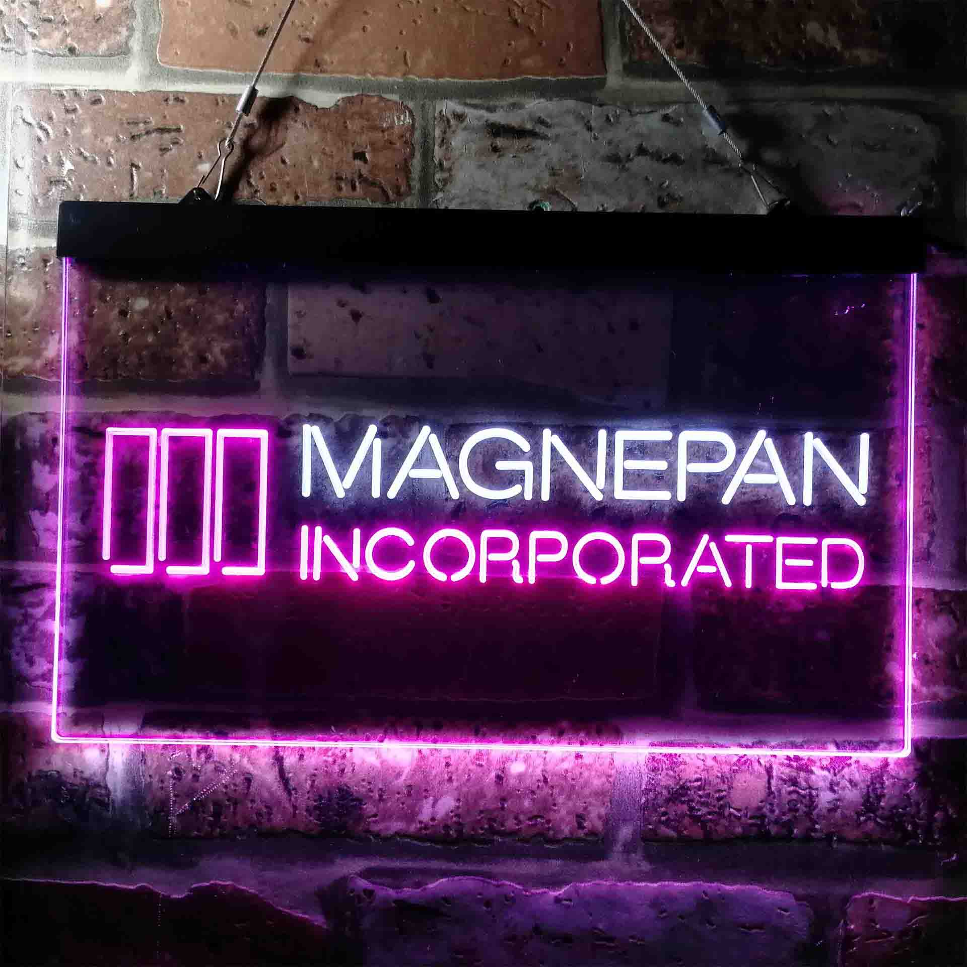 Magnepan Incorporated Logo Neon LED Sign