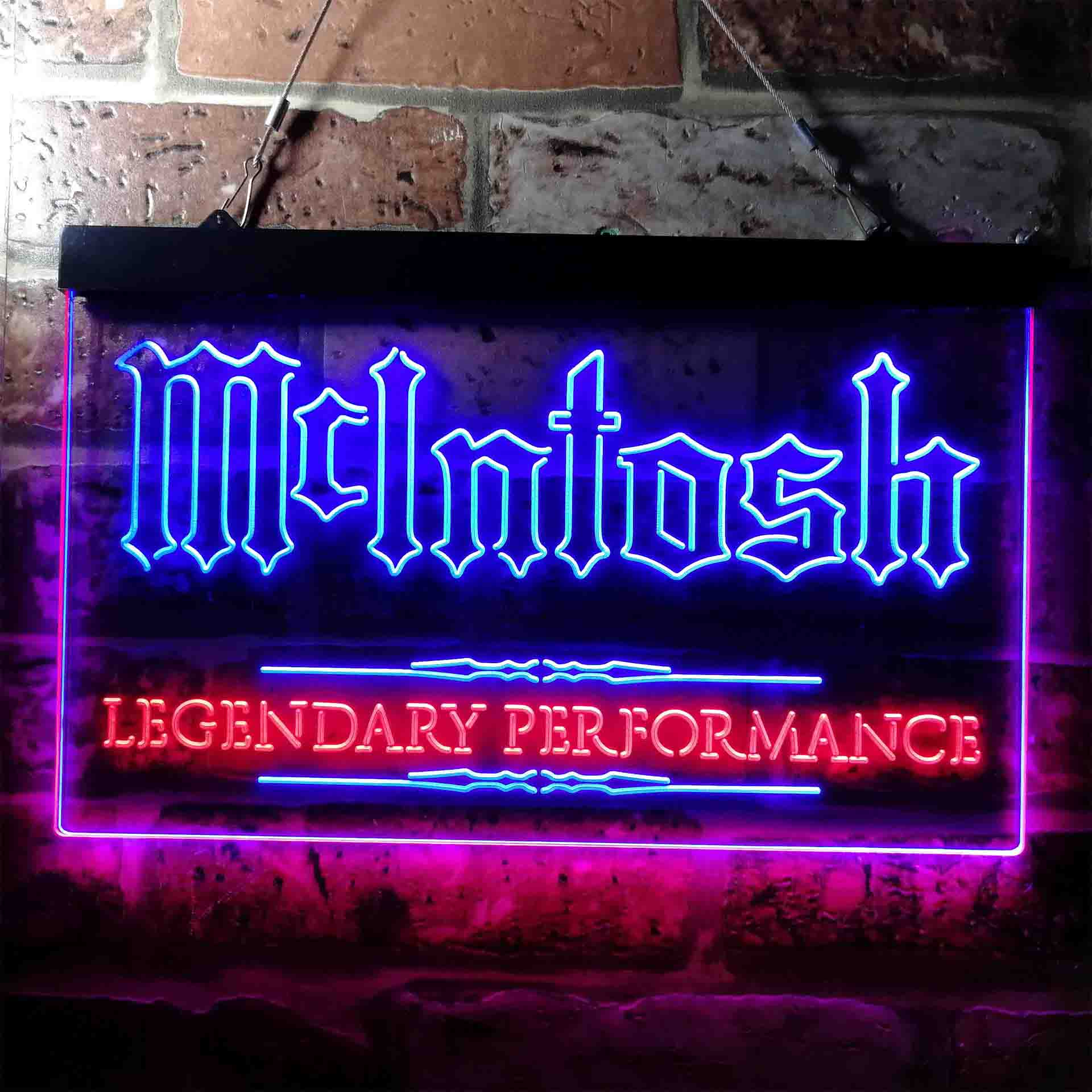 Mcintosh Logo Neon LED Sign