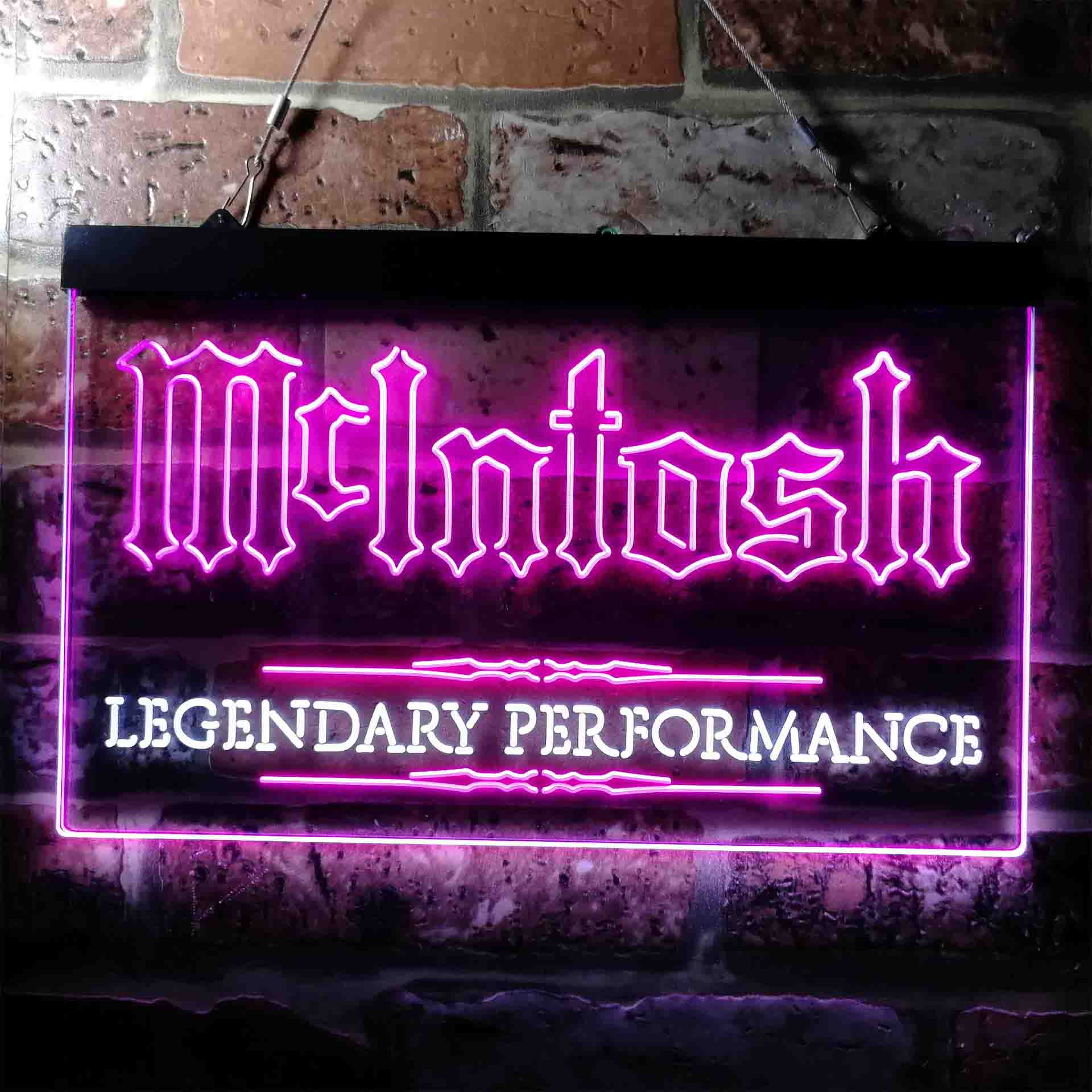 Mcintosh Logo Neon LED Sign