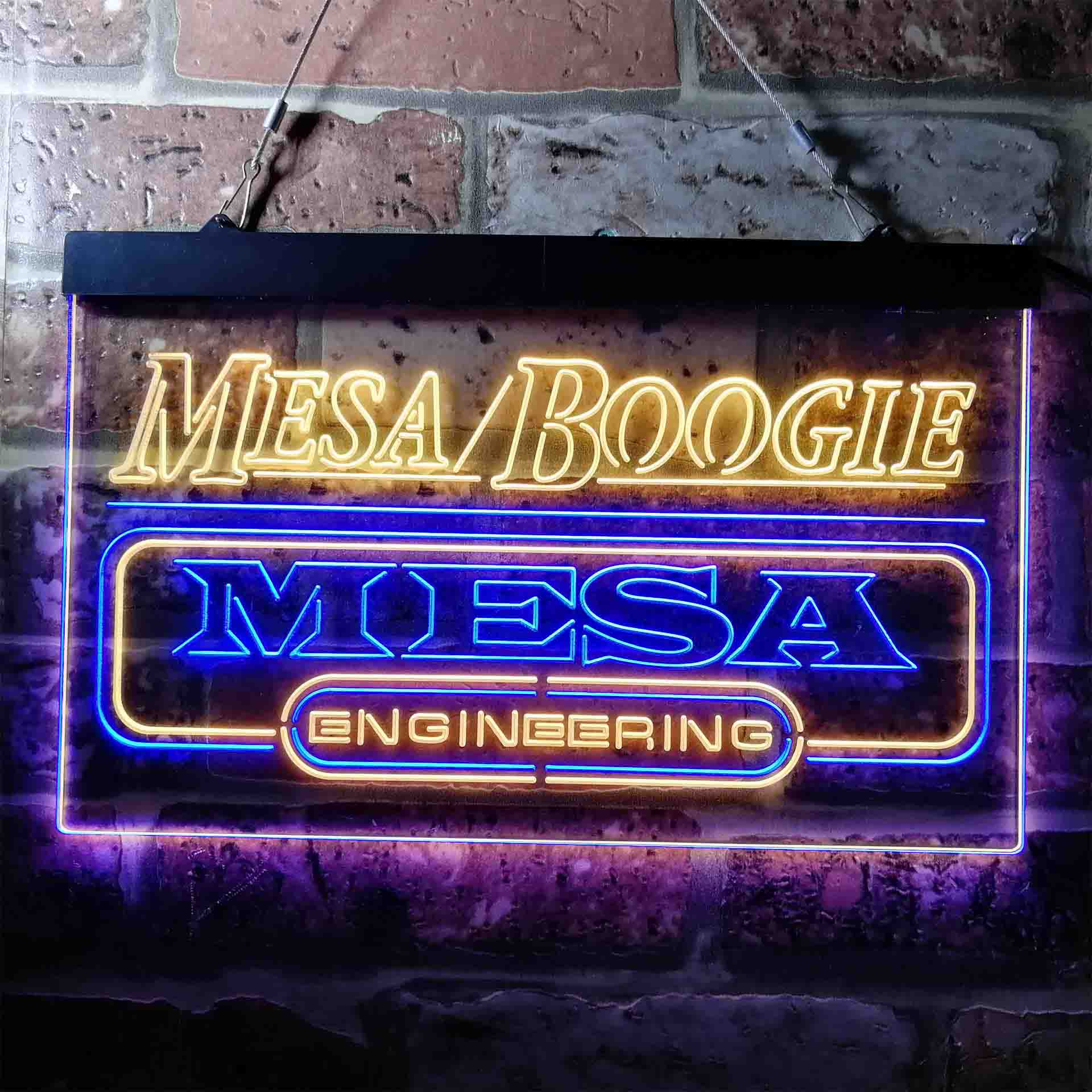 Engineering Neon Signs Mesa Boogie Engineering Neon Sign - ledlabcave