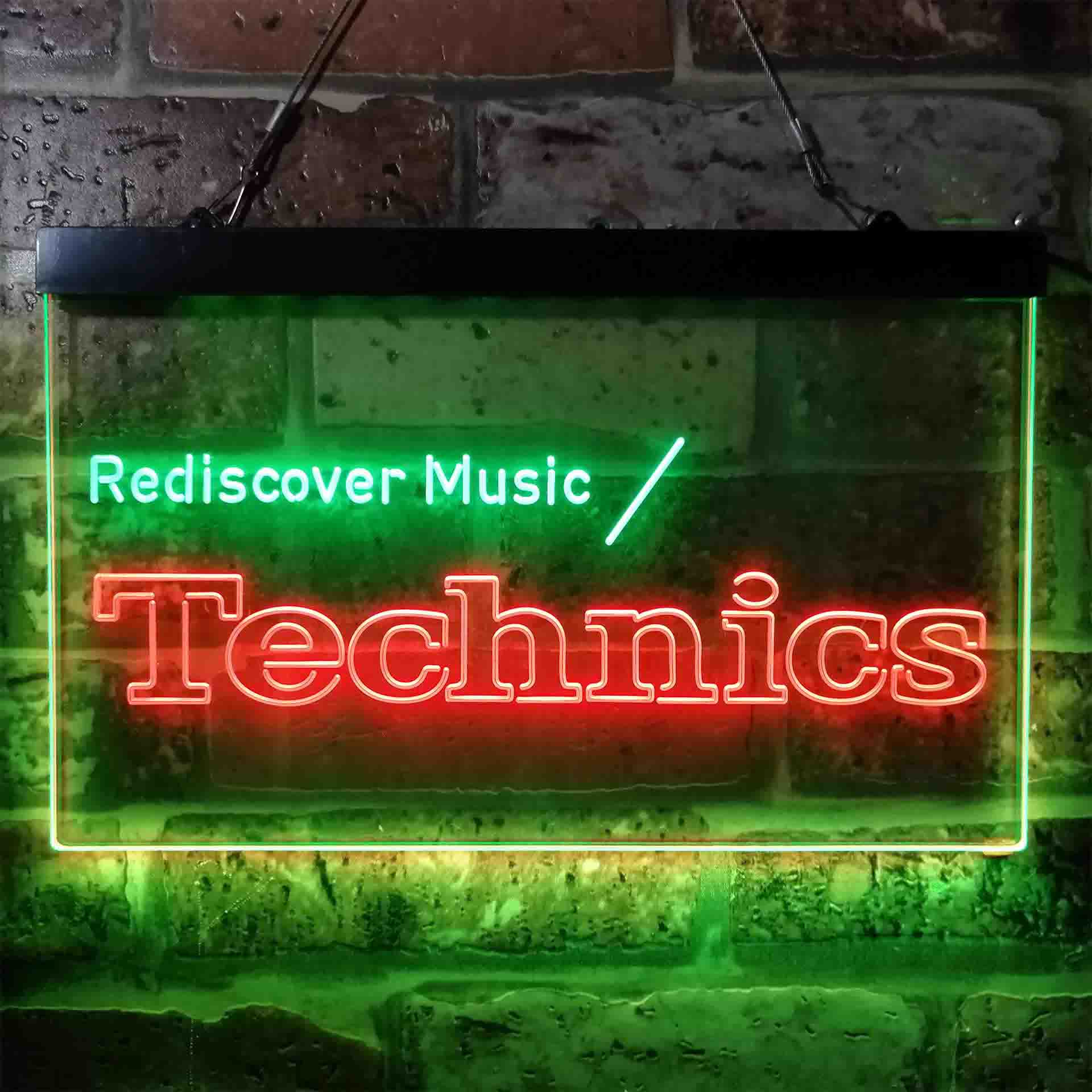Technics Neon Sign - ledlabcave
