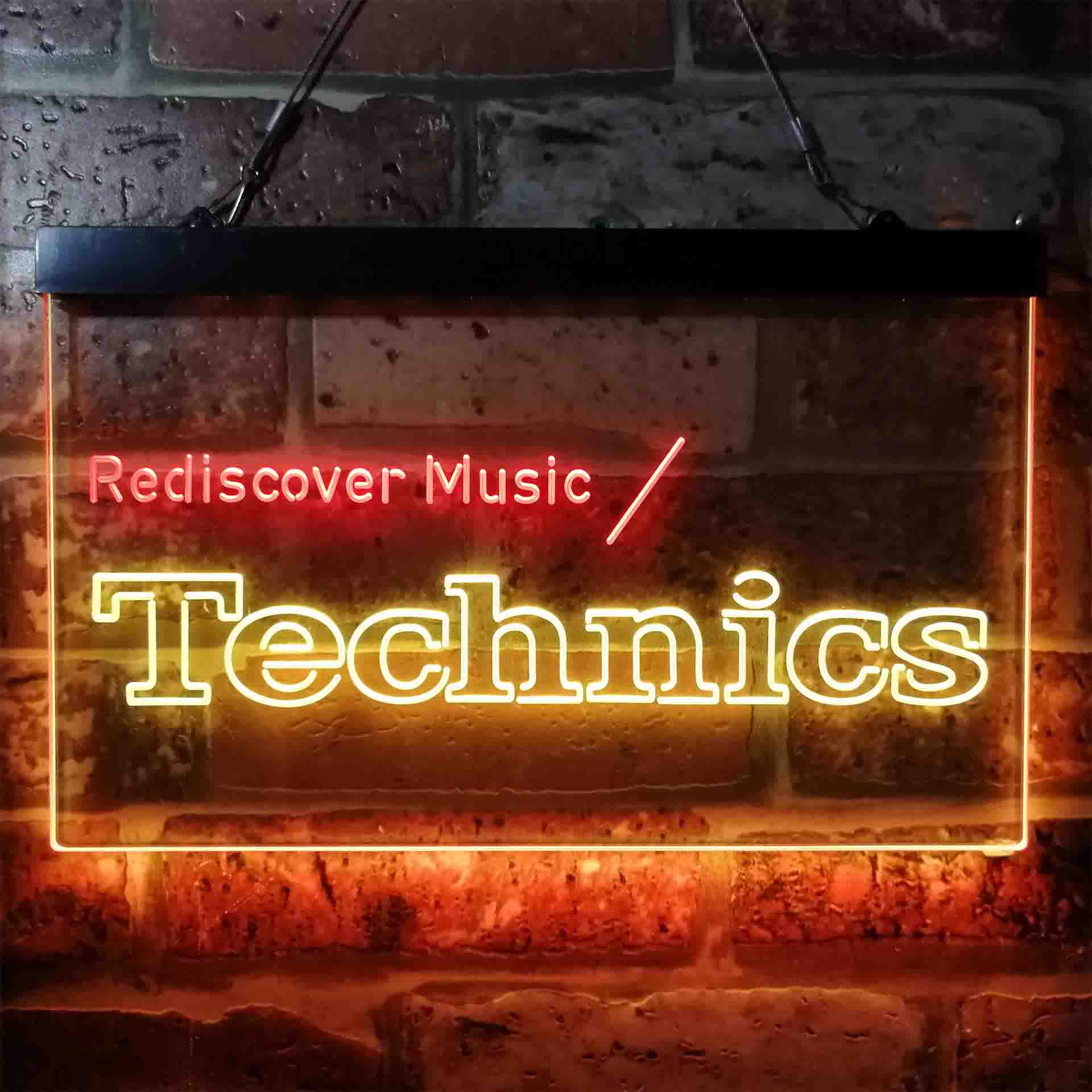 Technics Neon Sign - ledlabcave