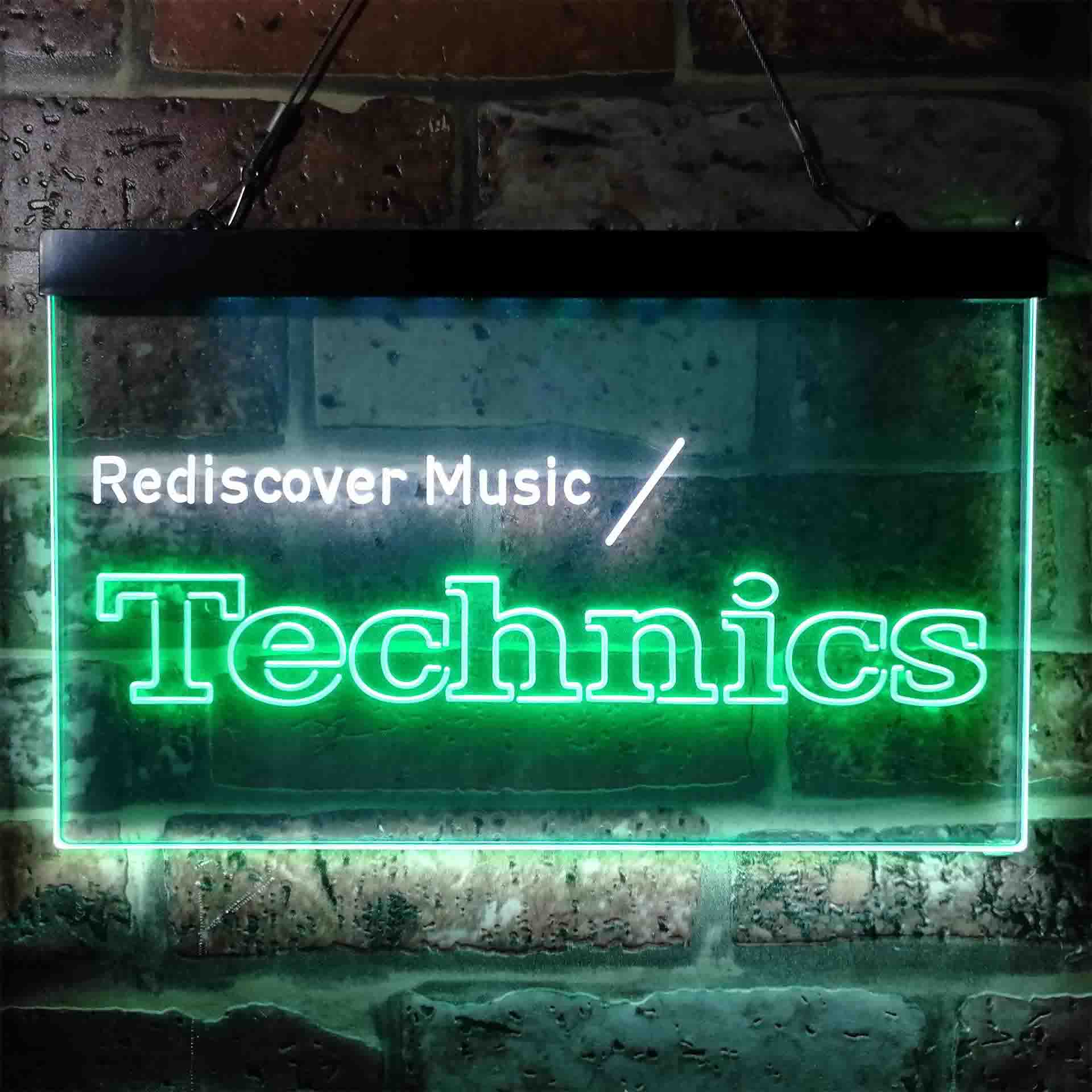 Technics Neon Sign - ledlabcave