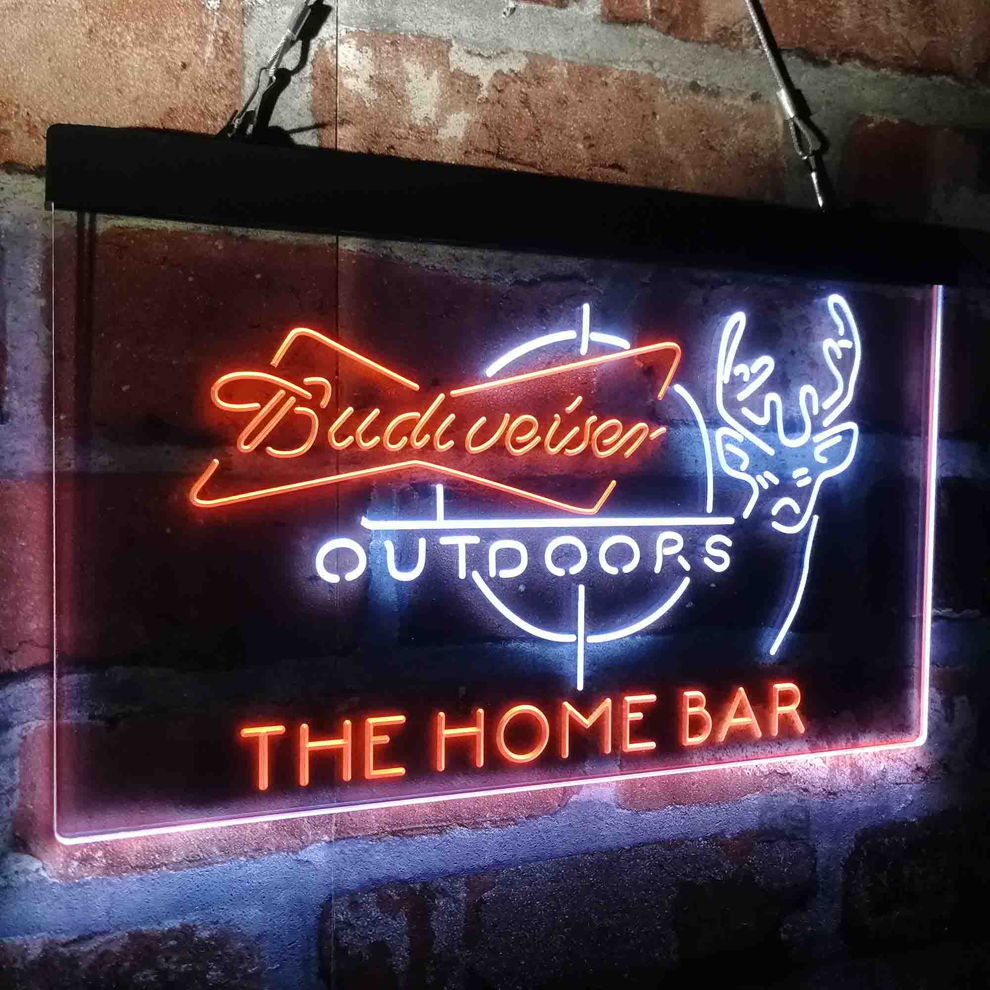 Custom Name Budweisers Beer Home Bar Neon LED Sign
