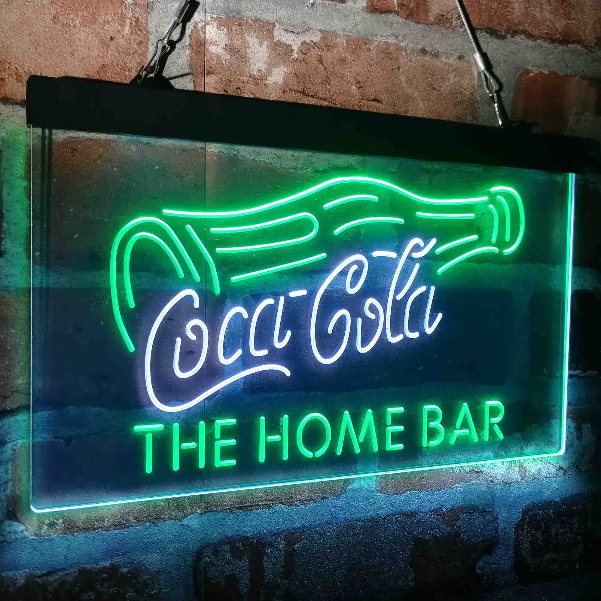 Custom Name Coca Cola Home Bar Neon LED Sign