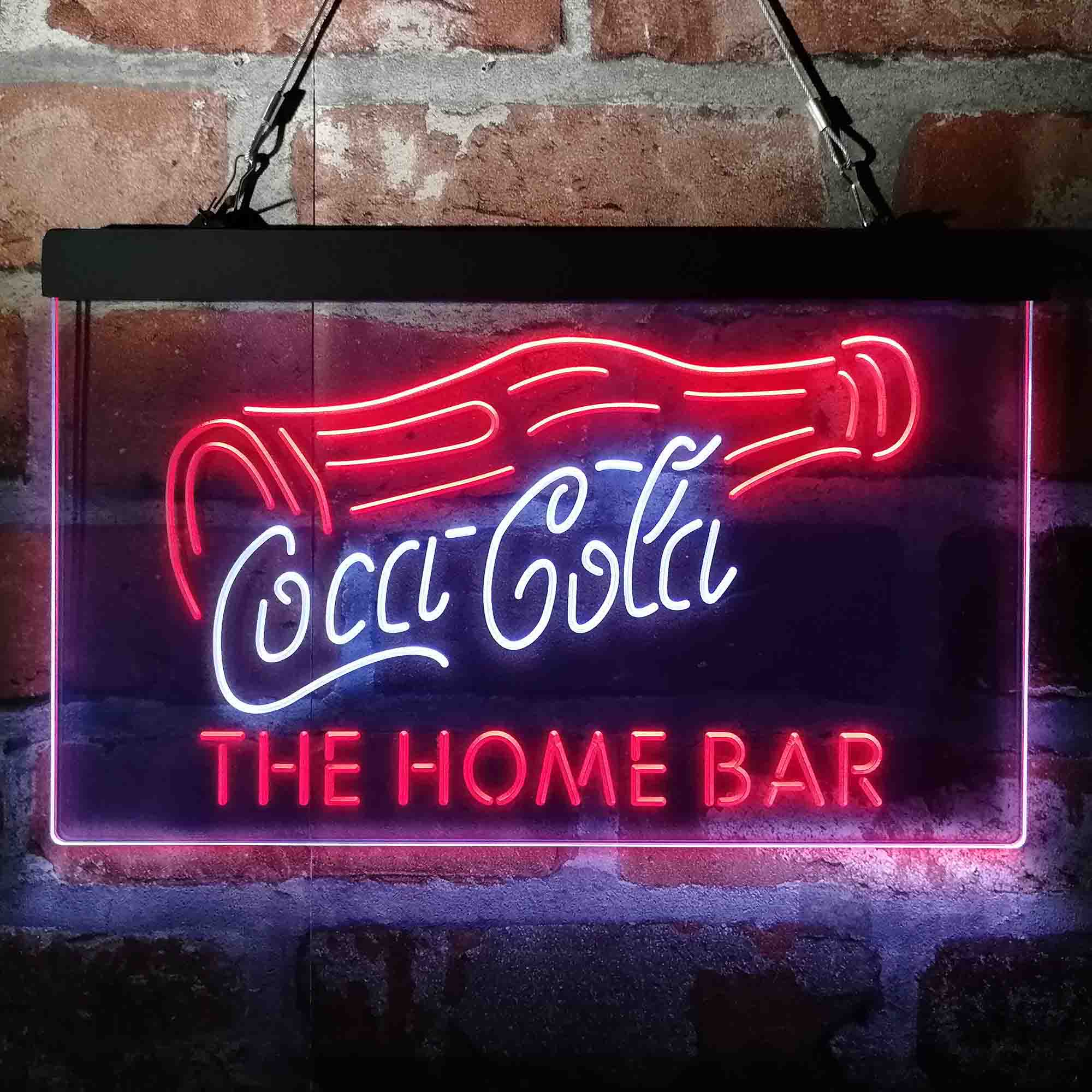 Custom Name Coca Cola Home Bar Neon LED Sign