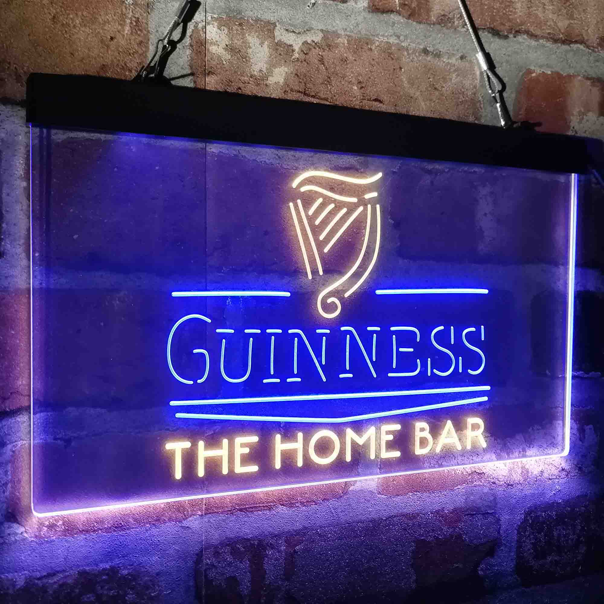 Custom Name Guinnes Clasic Home Bar Neon LED Sign