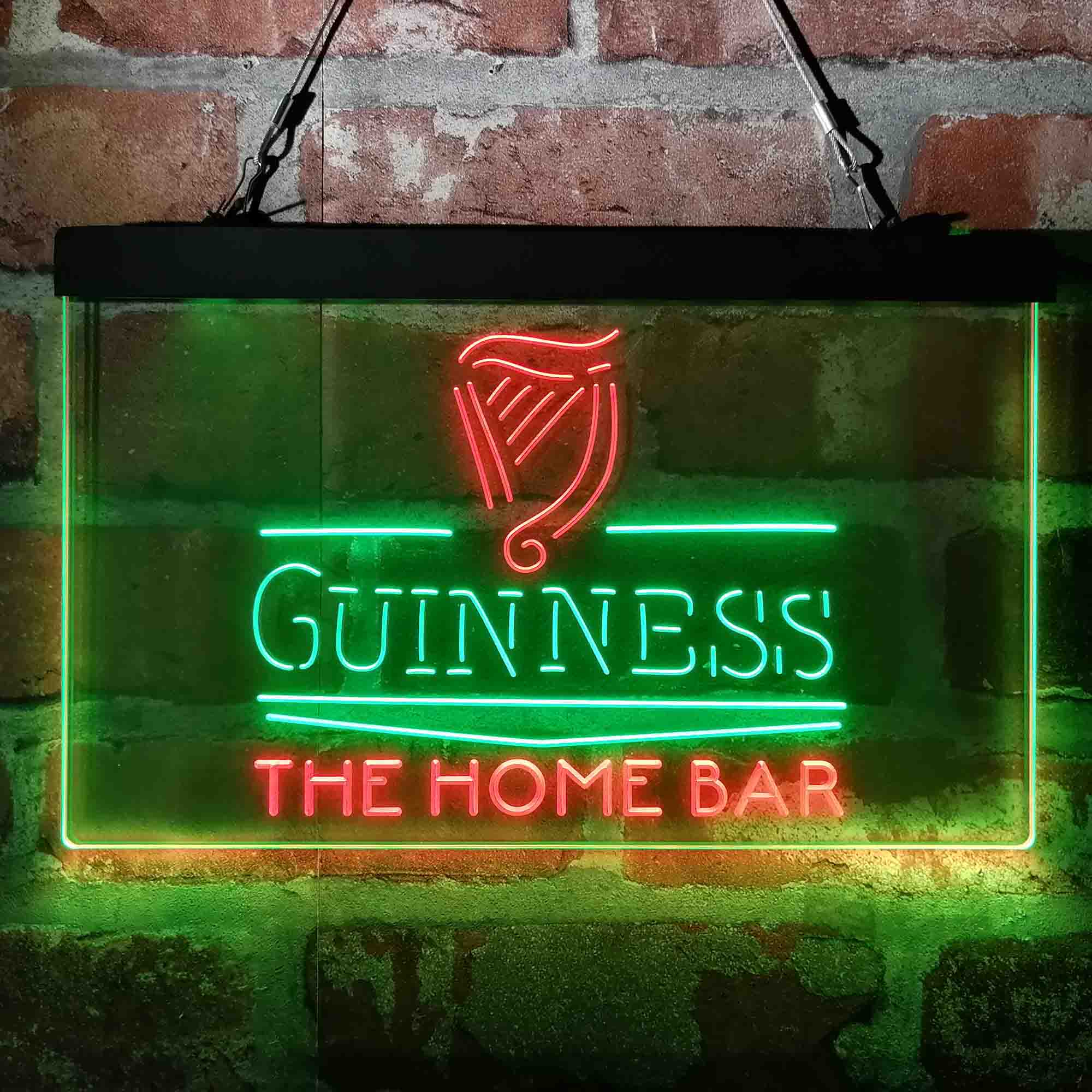 Custom Name Guinnes Clasic Home Bar Neon LED Sign