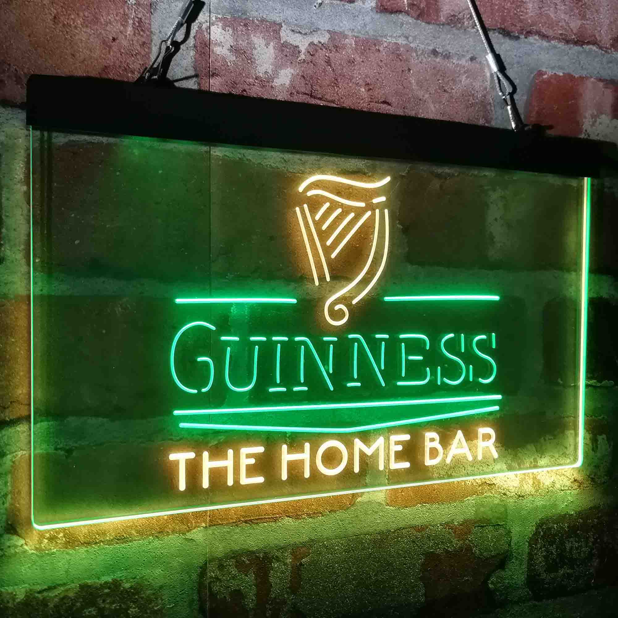 Custom Name Guinnes Clasic Home Bar Neon LED Sign