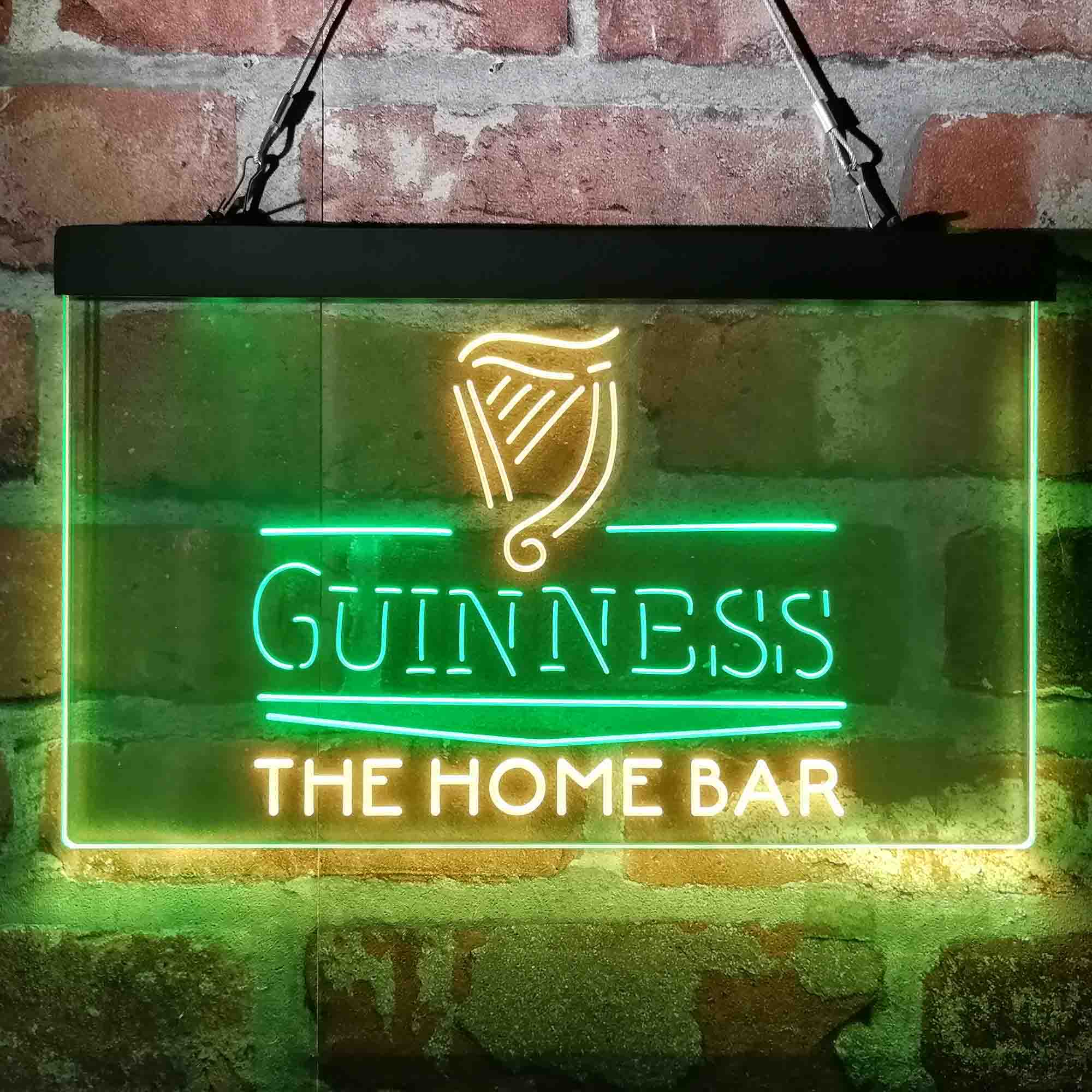 Custom Name Guinnes Clasic Home Bar Neon LED Sign