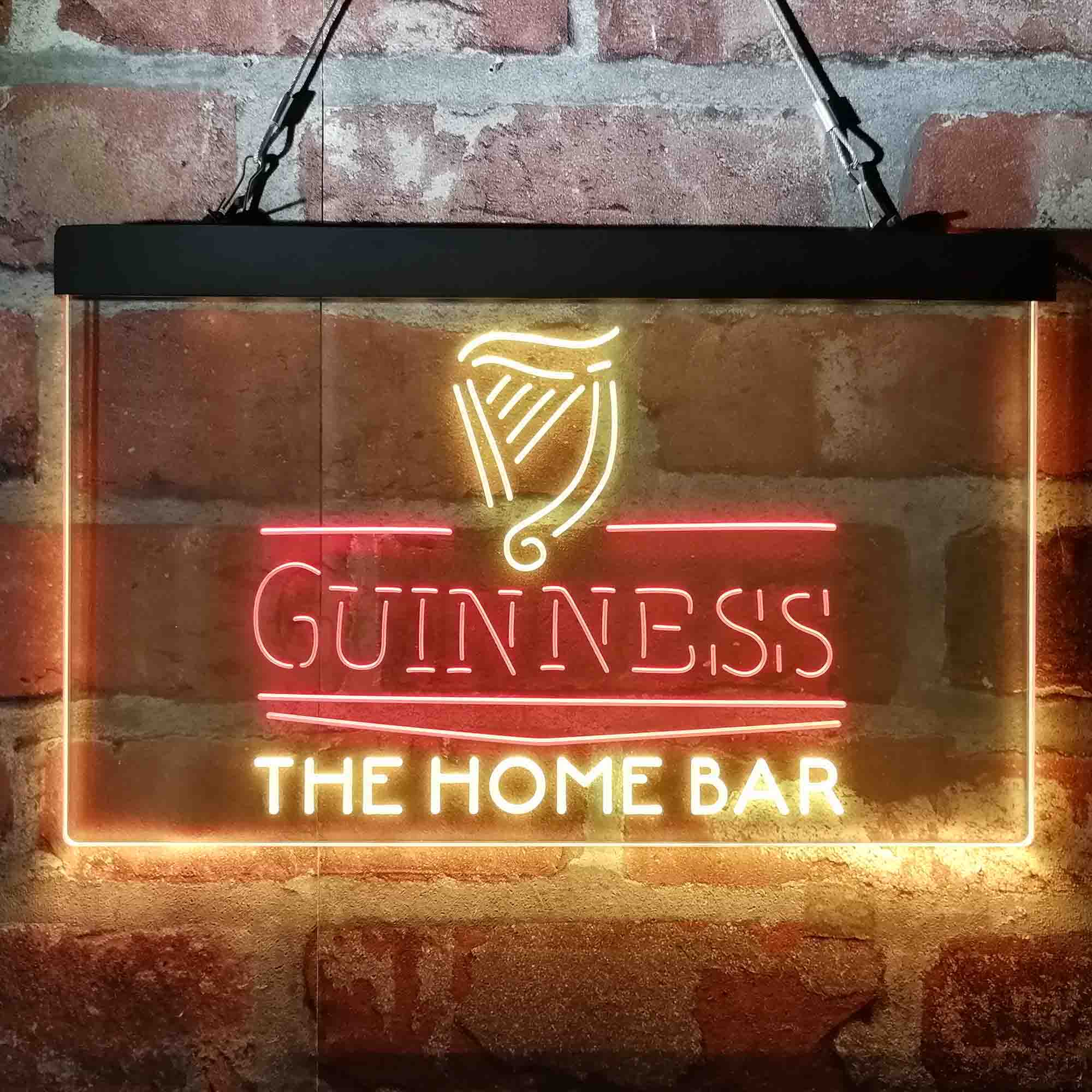 Custom Name Guinnes Clasic Home Bar Neon LED Sign