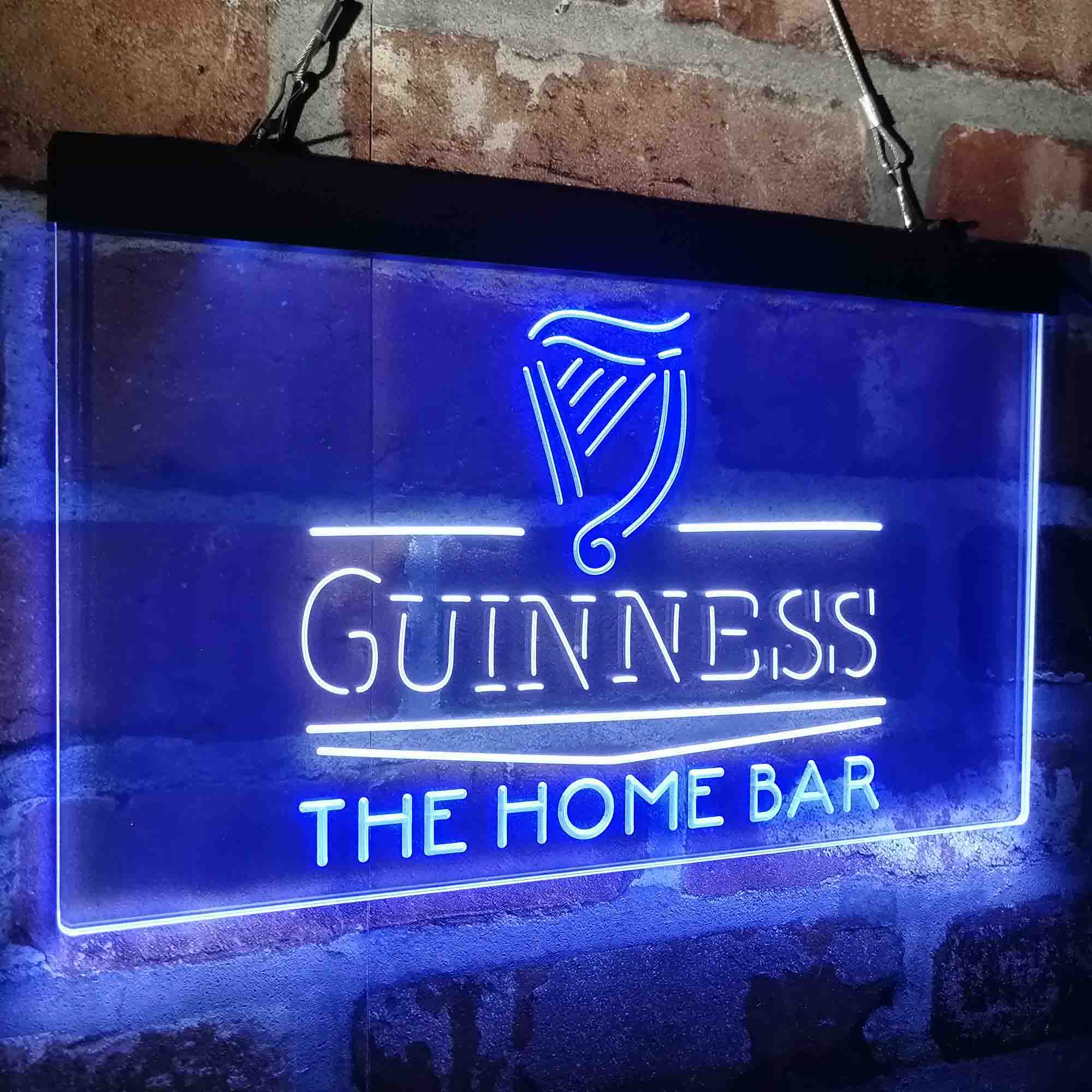 Custom Name Guinnes Clasic Home Bar Neon LED Sign