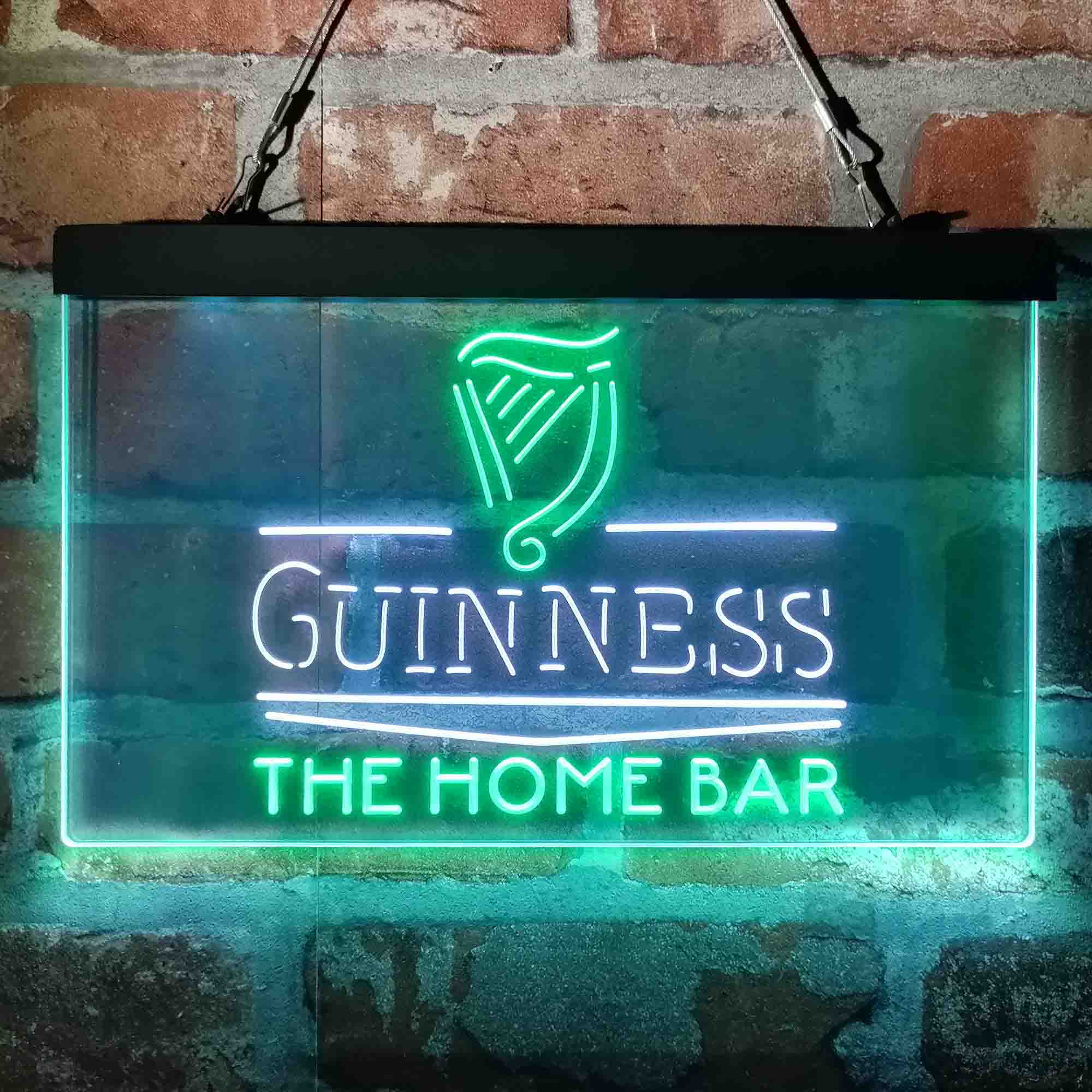 Custom Name Guinnes Clasic Home Bar Neon LED Sign