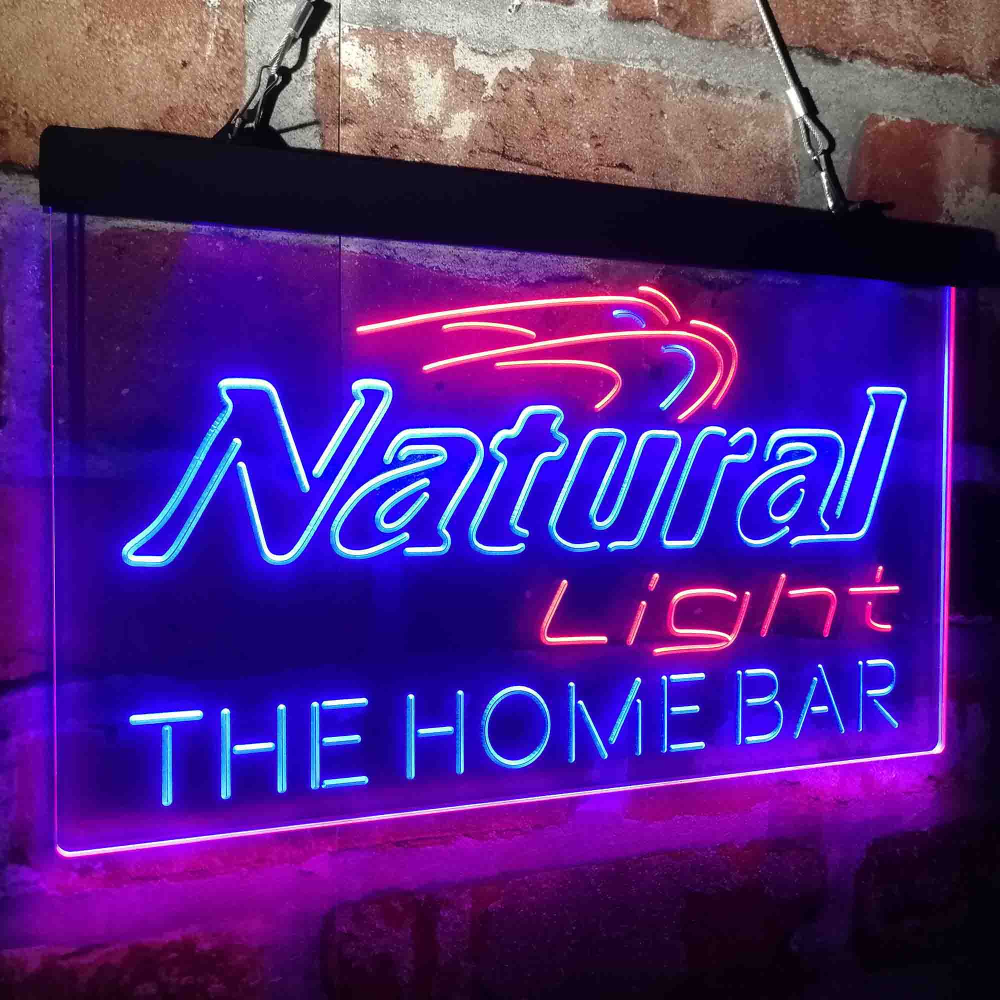 Custom Name Natural Light Home Bar Neon LED Sign