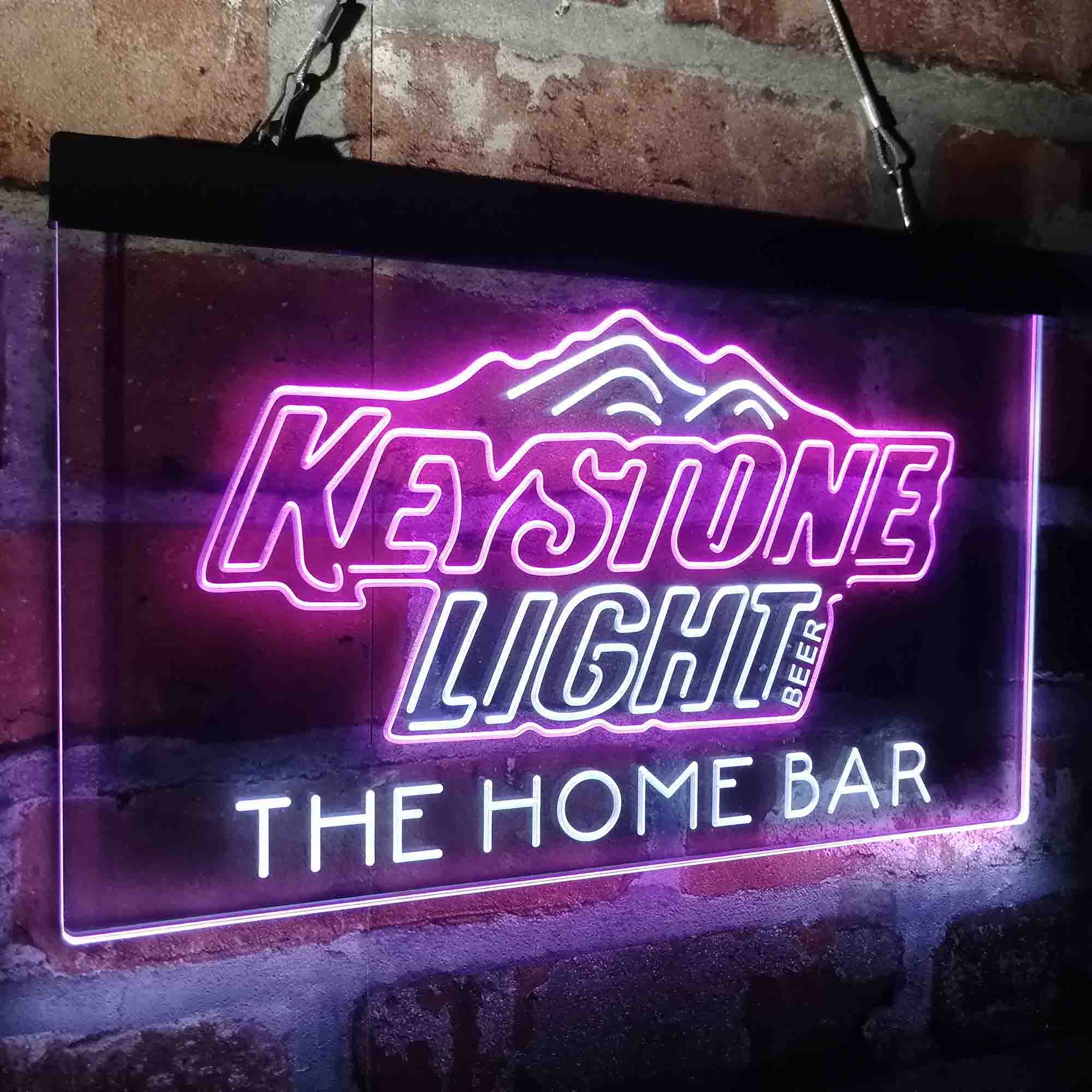 Custom Name Keystone Light Home Bar Neon LED Sign