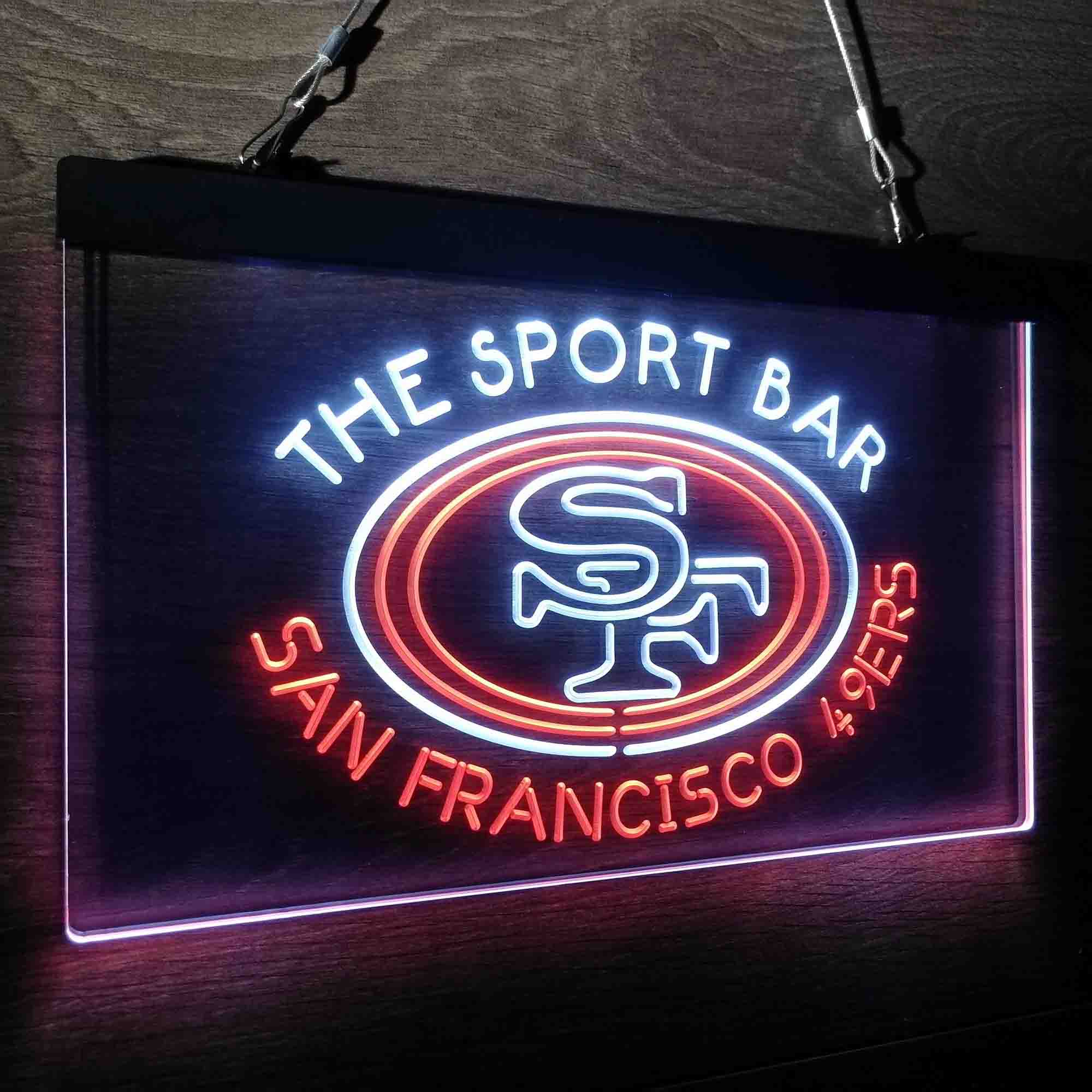 Custom Name San Francisco Home Bar Neon LED Sign