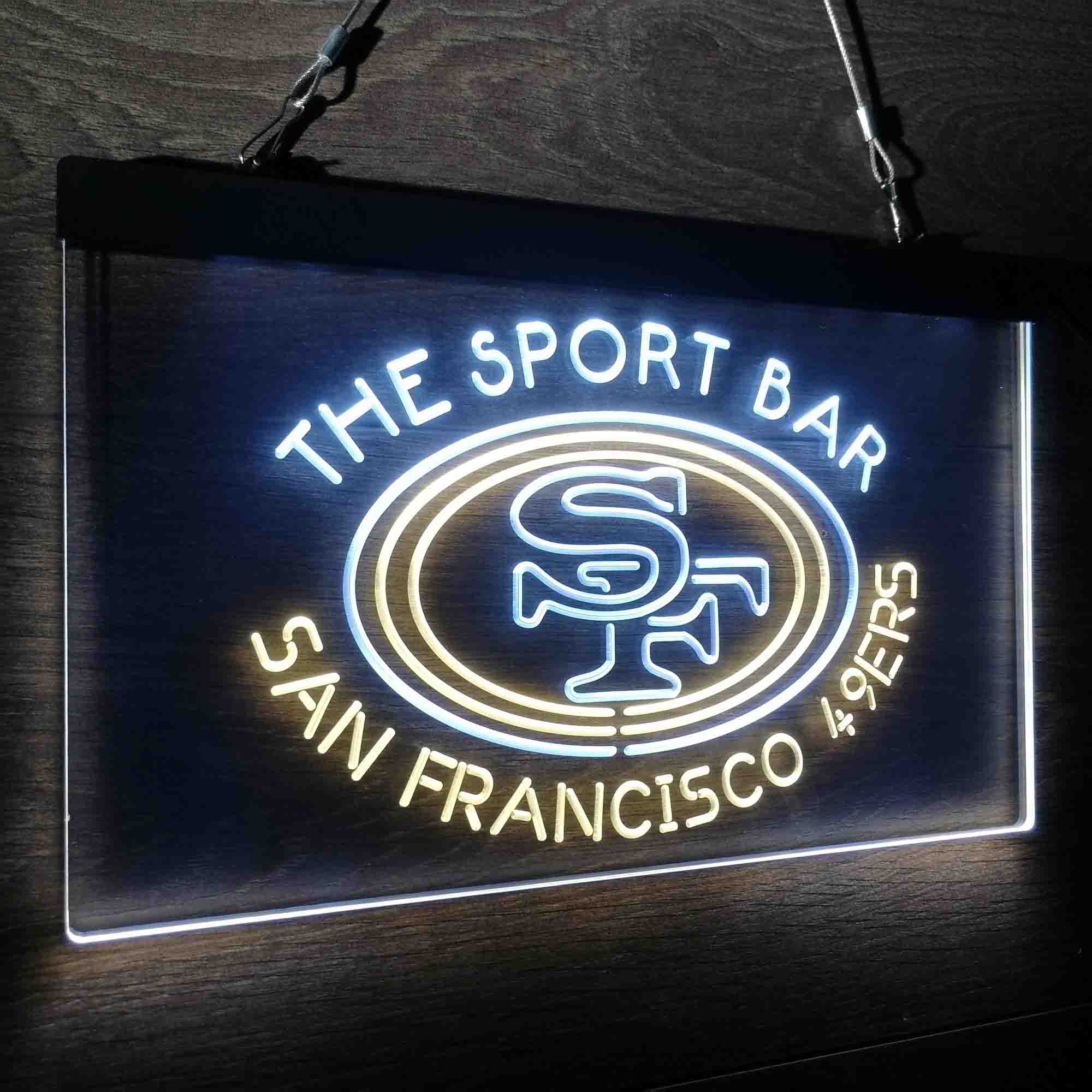 Custom Name San Francisco Home Bar Neon LED Sign