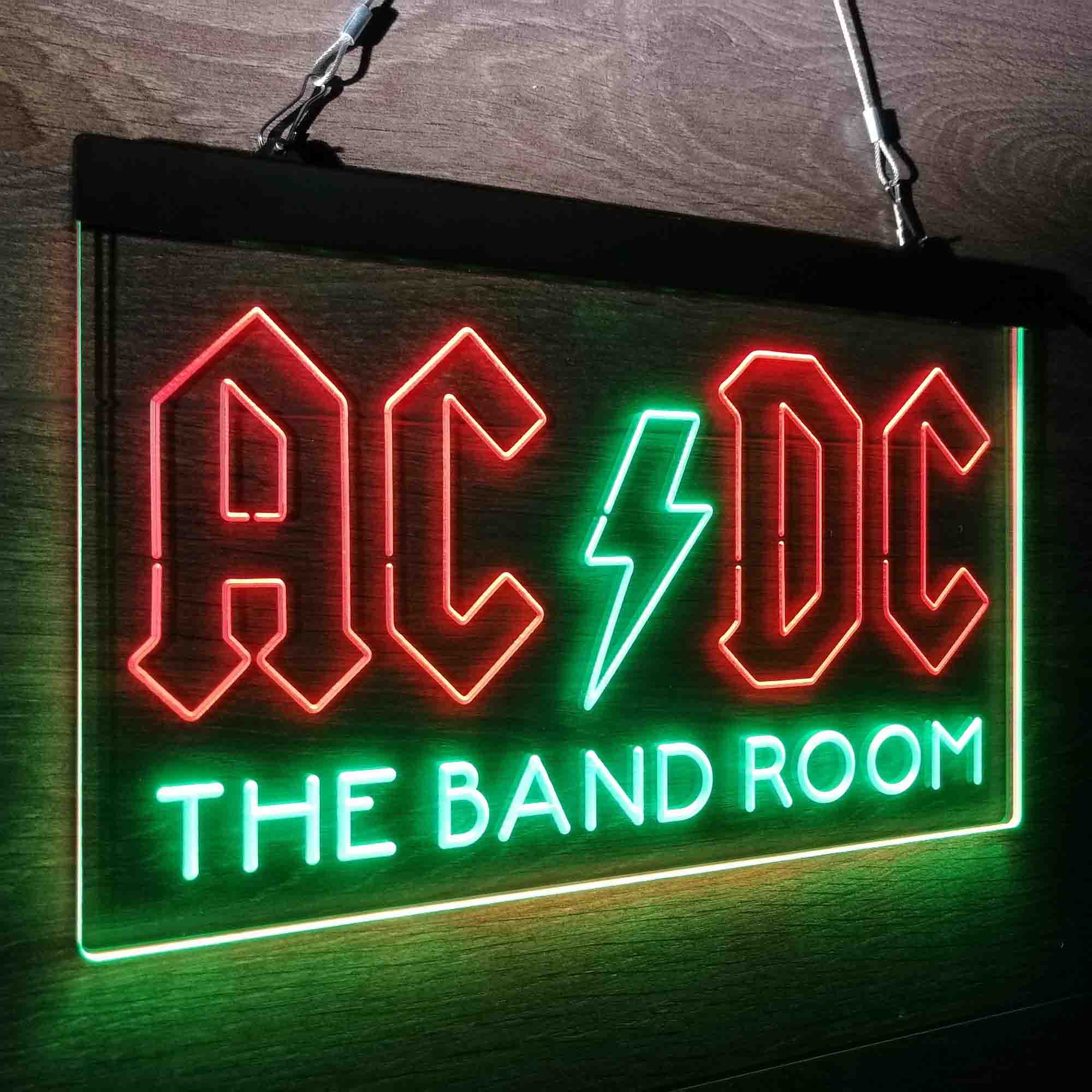 ACDC Band Personalized Neon Sign