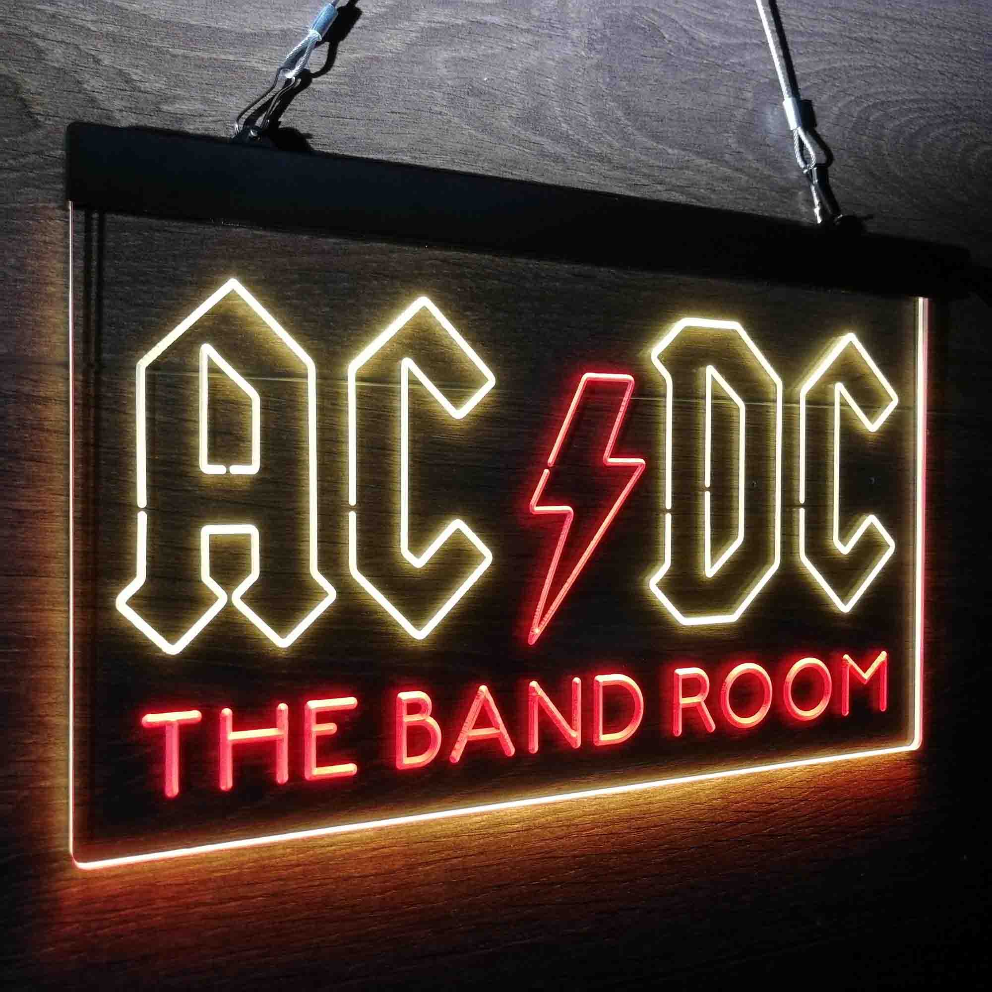 ACDC Band Personalized Neon Sign