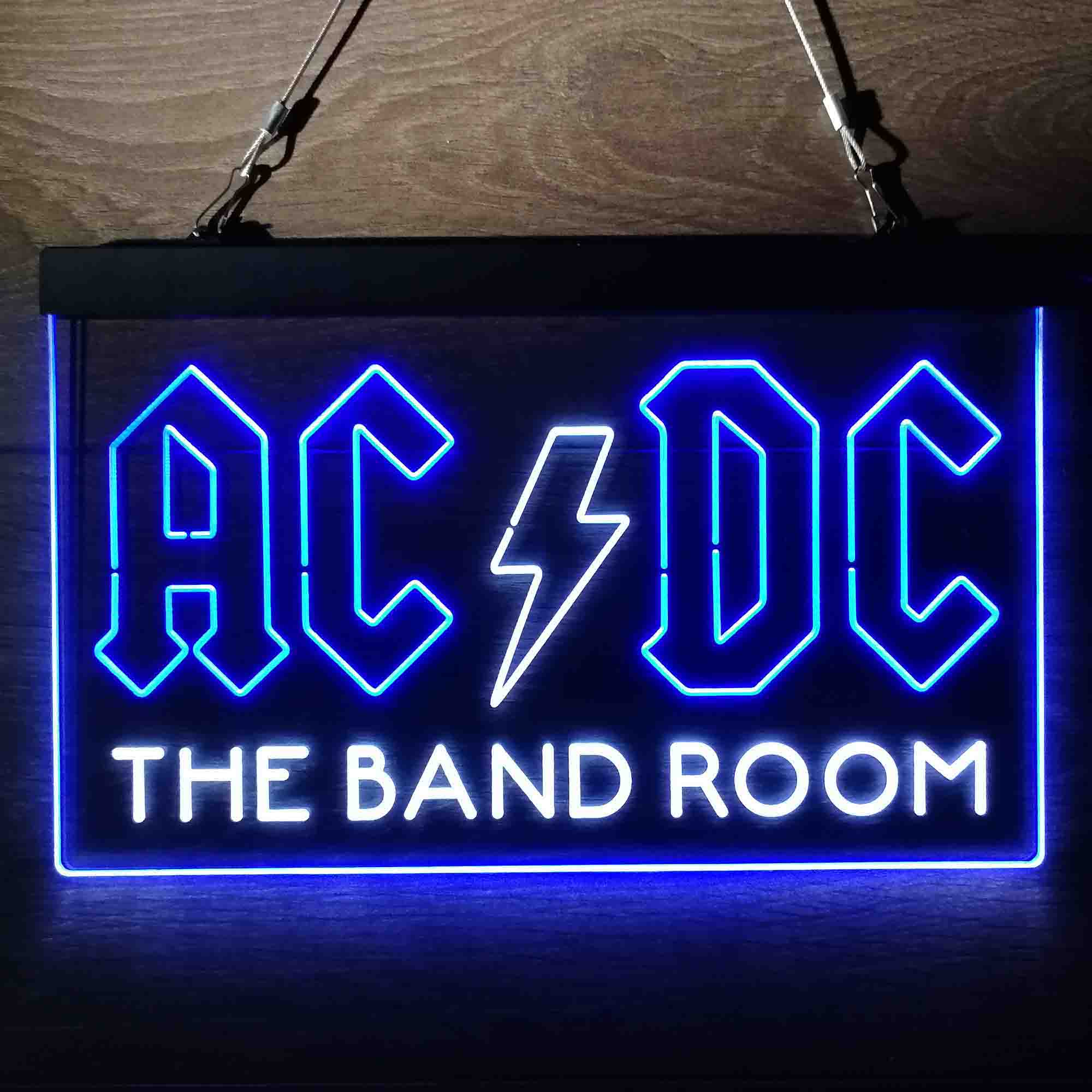 Custom Name ACDC Band Home Bar Neon LED Sign