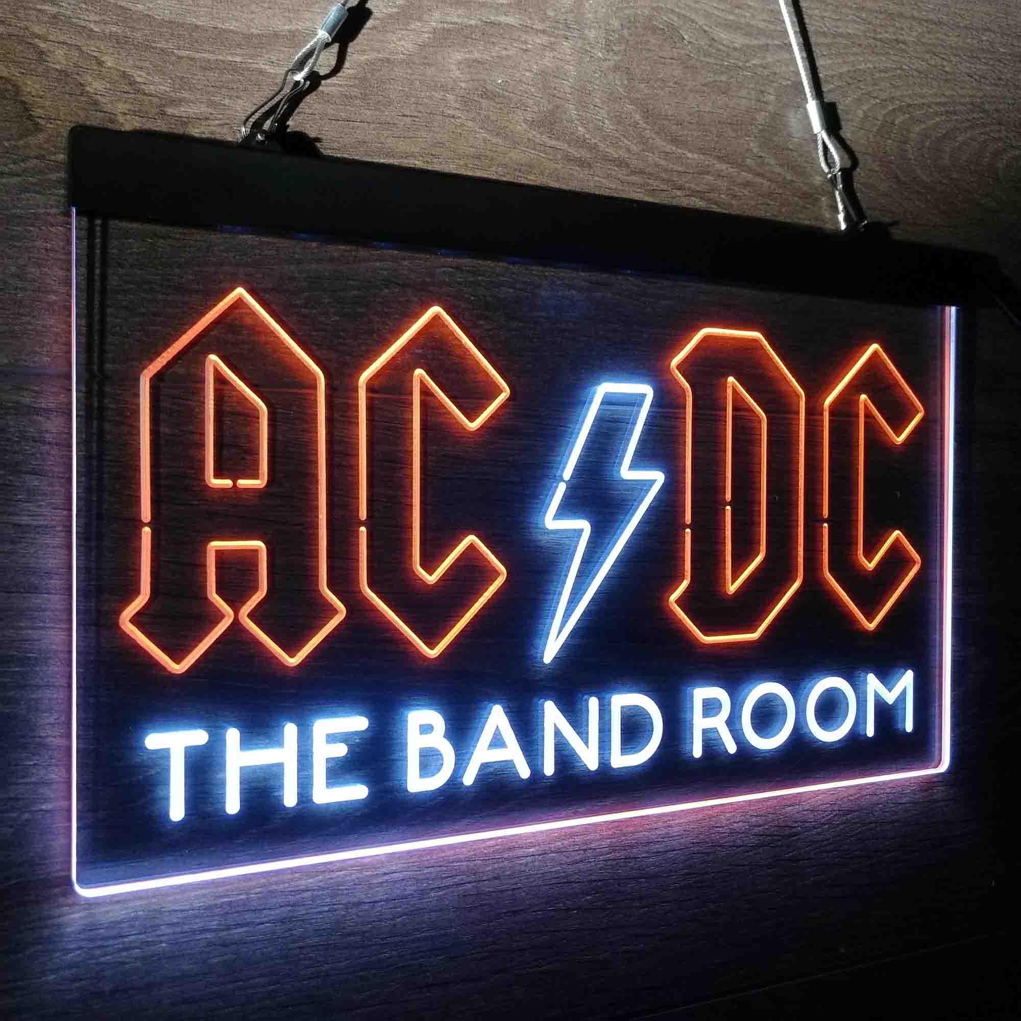 Custom Name ACDC Band Home Bar Neon LED Sign