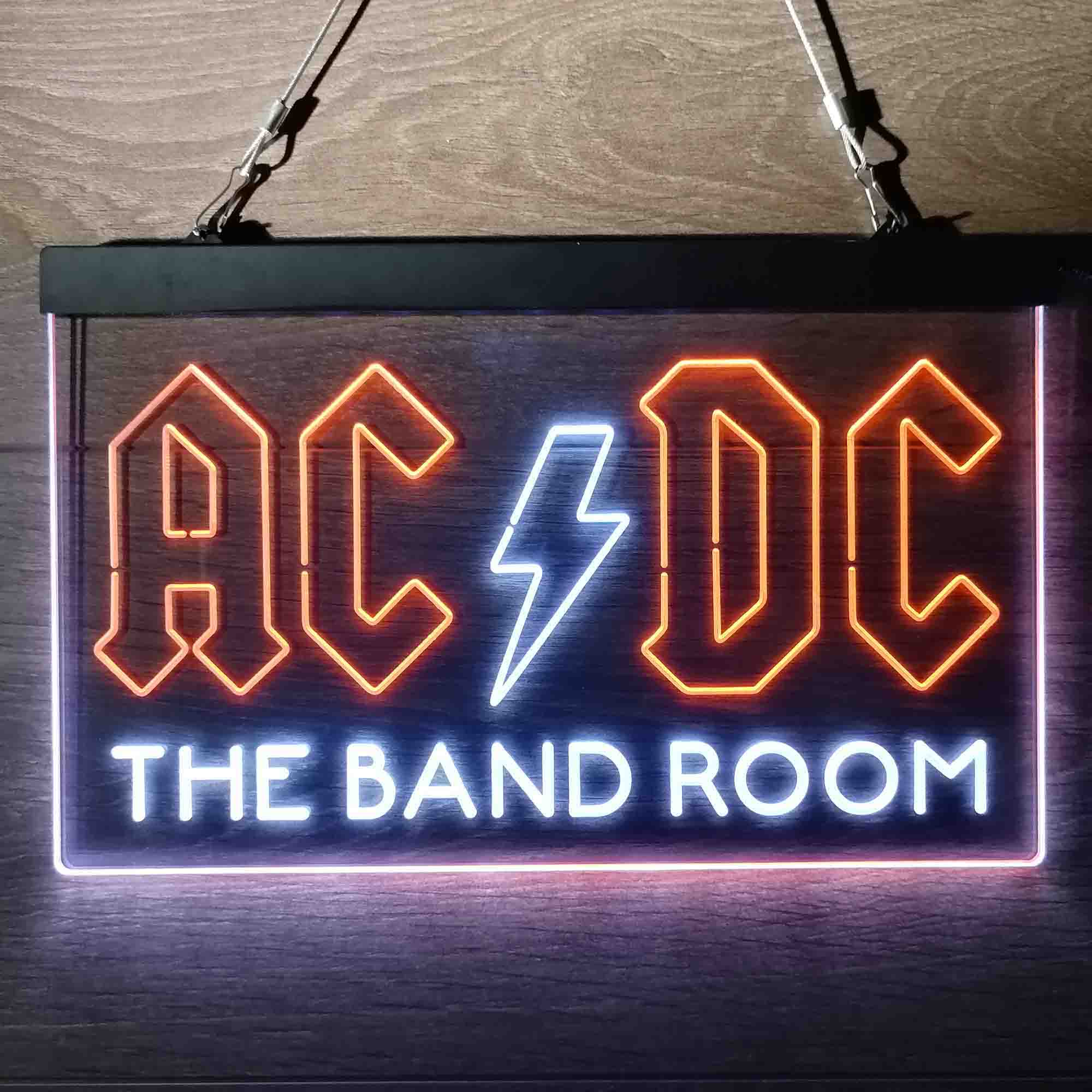 Custom Name ACDC Band Home Bar Neon LED Sign