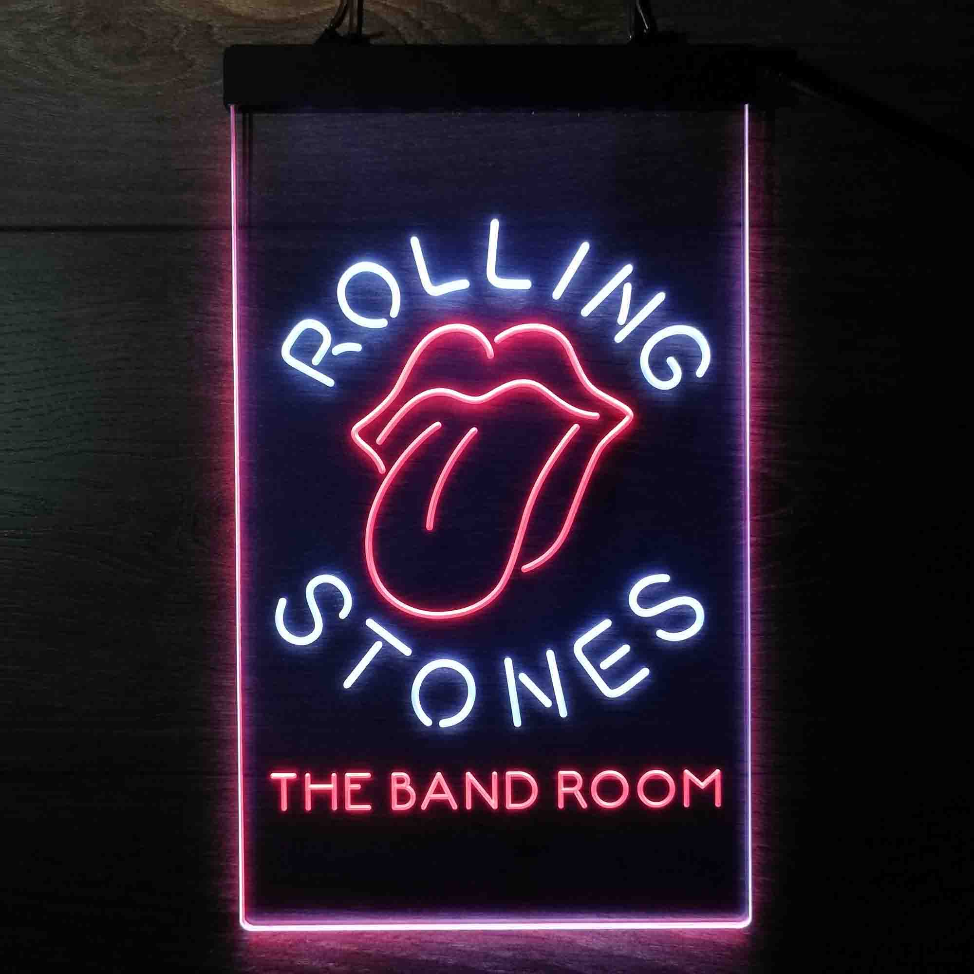 Rolling stones store led sign