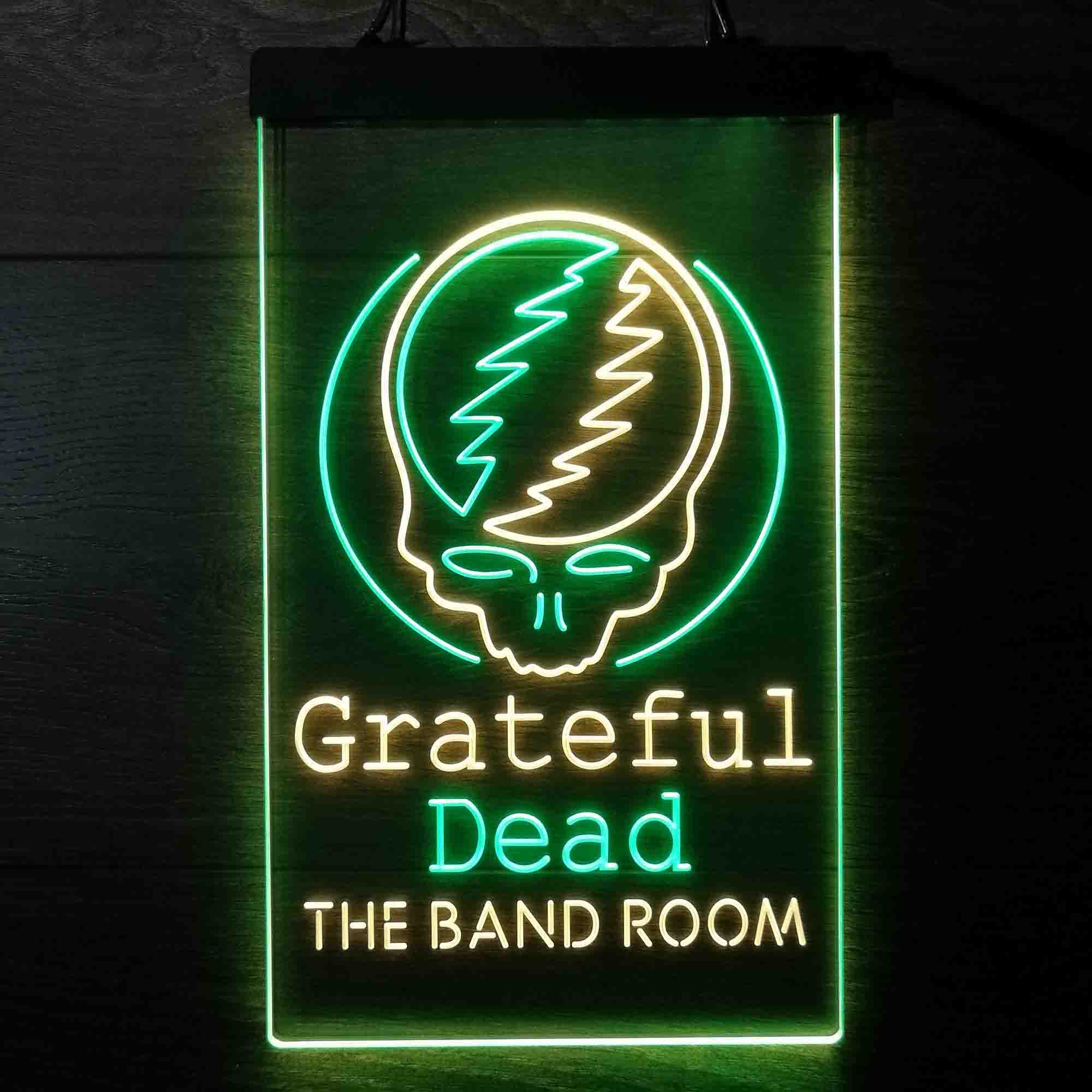 Custom Name Grateful Dead Home Bar Neon LED Sign
