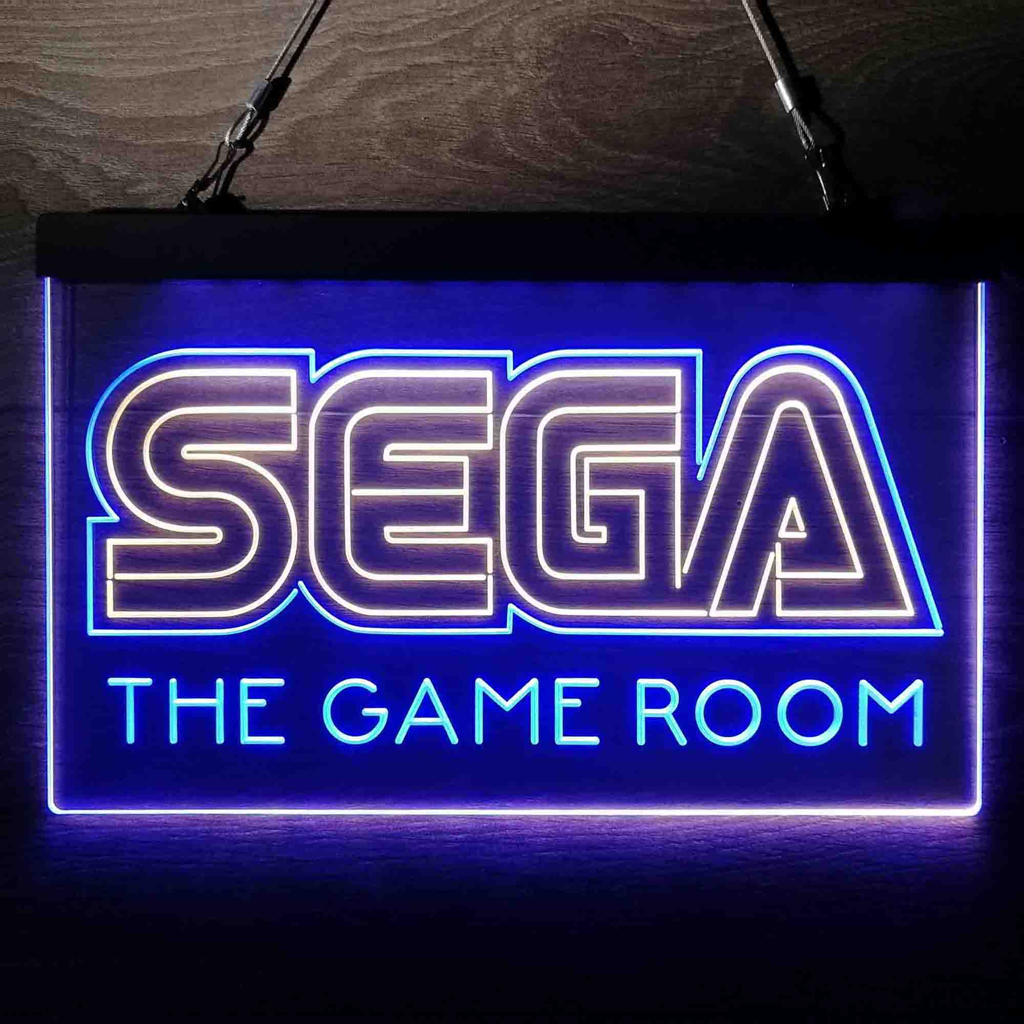 Custom Name Sega Custom Personalized Game Room Home Bar Neon LED Sign